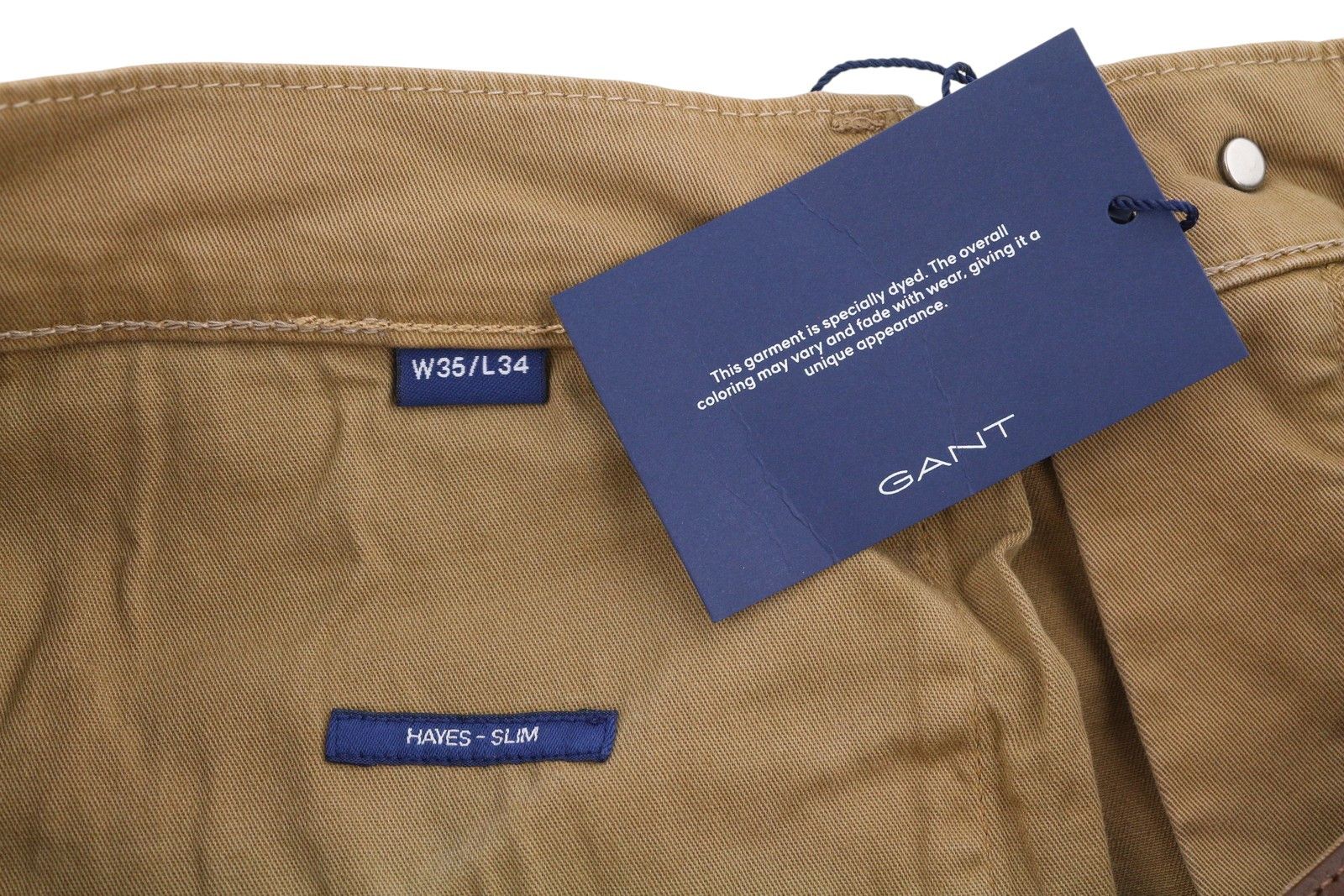 Gant HAYES DESERT Men W35/L34 Roasted 87375 Size US 35 - 7 Thumbnail