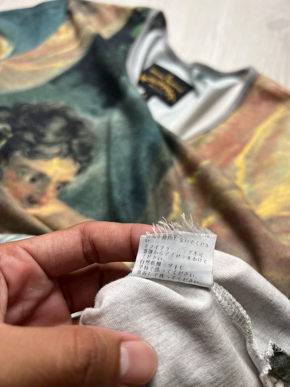 Vivienne Westwood Vivienne Westwood Iconic Italian Renaissance Painting Tee Size US S / EU 44-46 / 1 - 5 Thumbnail
