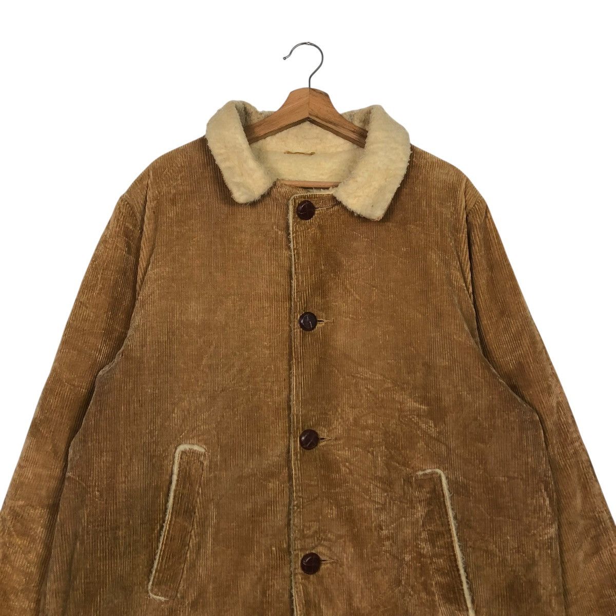 Vintage 🔥VINTAGE 50’s WORKER CORDUROY JACKET BLANKET FINGERHUT USA Size US M / EU 48-50 / 2 - 5 Thumbnail