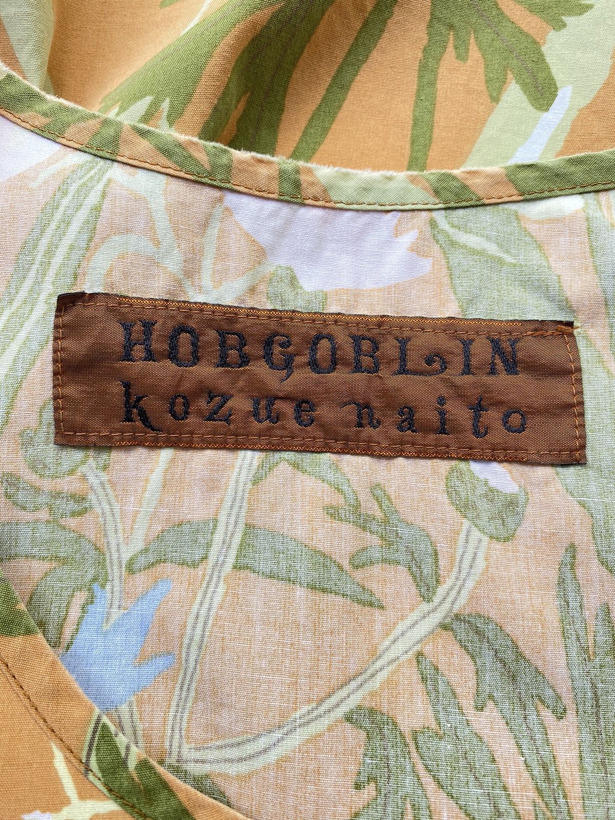 Designer × Japanese Brand Hobgoblin Kosue Naito Floral Sleeveless Top Size L / US 10 / IT 46 - 3 Thumbnail