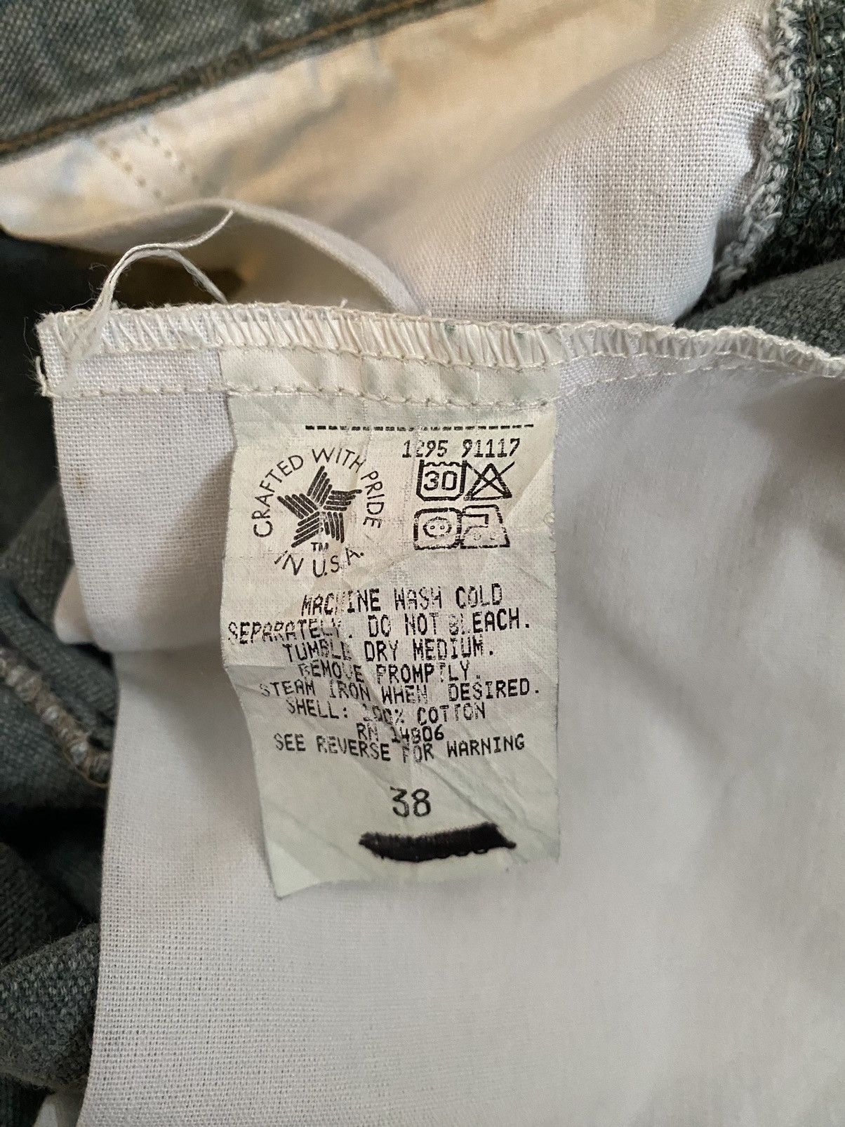 Carhartt Carhartt - Shorts - Green - Size 38 - Very Good Condition Size 28" / US 6 / IT 42 - 7 Thumbnail