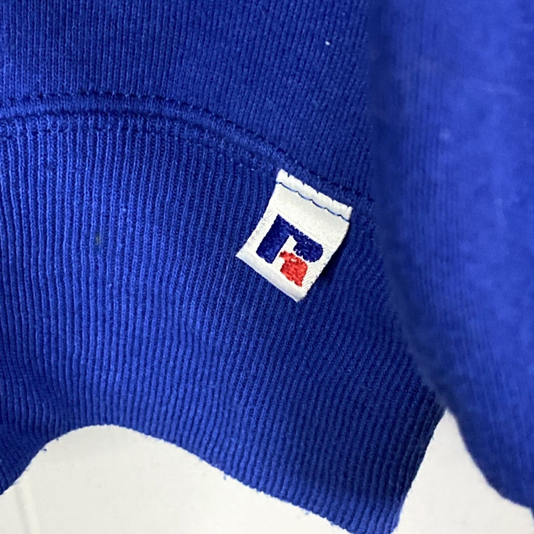 Russell Athletic VINTAGE Russell Athletic Sweatshirt Mens XL Crewneck Pullover Made in USA 90s 25x28 Blue Size US XL / EU 56 / 4 - 6 Thumbnail
