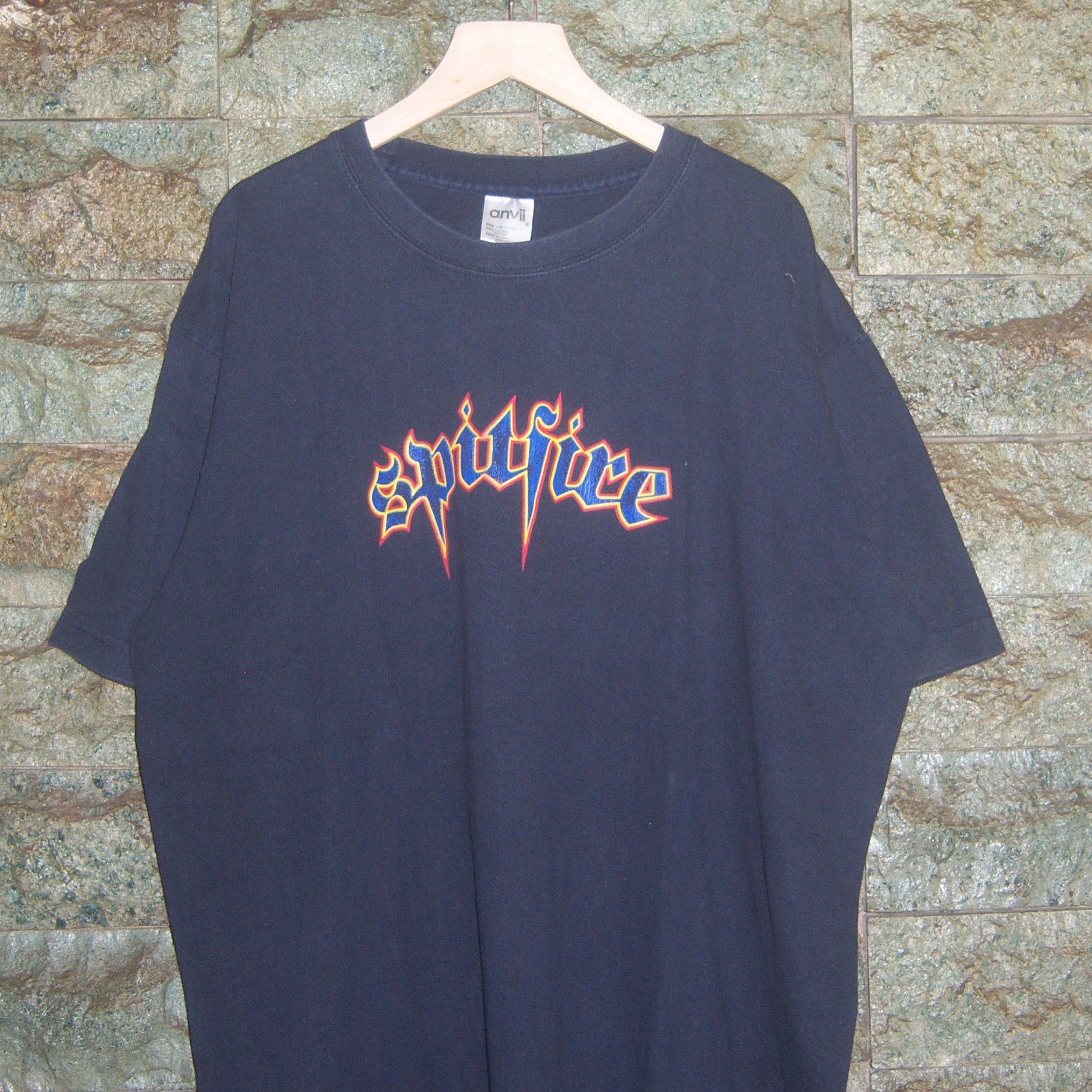 Anvil × Spitfire × Vintage 90s Spitfire T shirt Size US XL / EU 56 / 4 - 2 Thumbnail