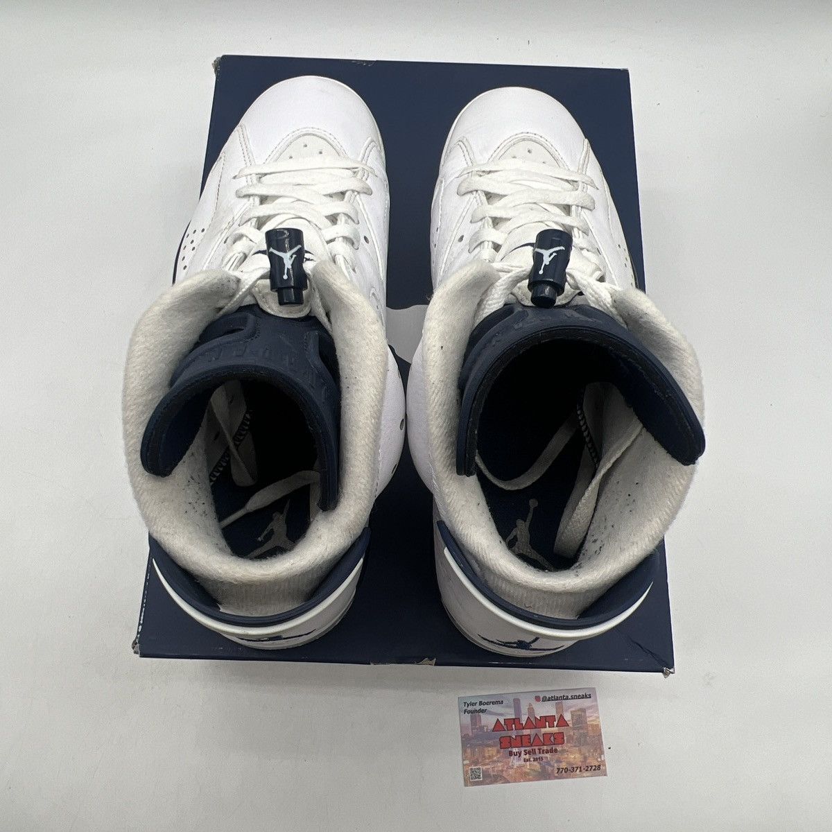 Jordan Brand Air Jordan 6 midnight navy Size US 9.5 / EU 42-43 - 7 Thumbnail