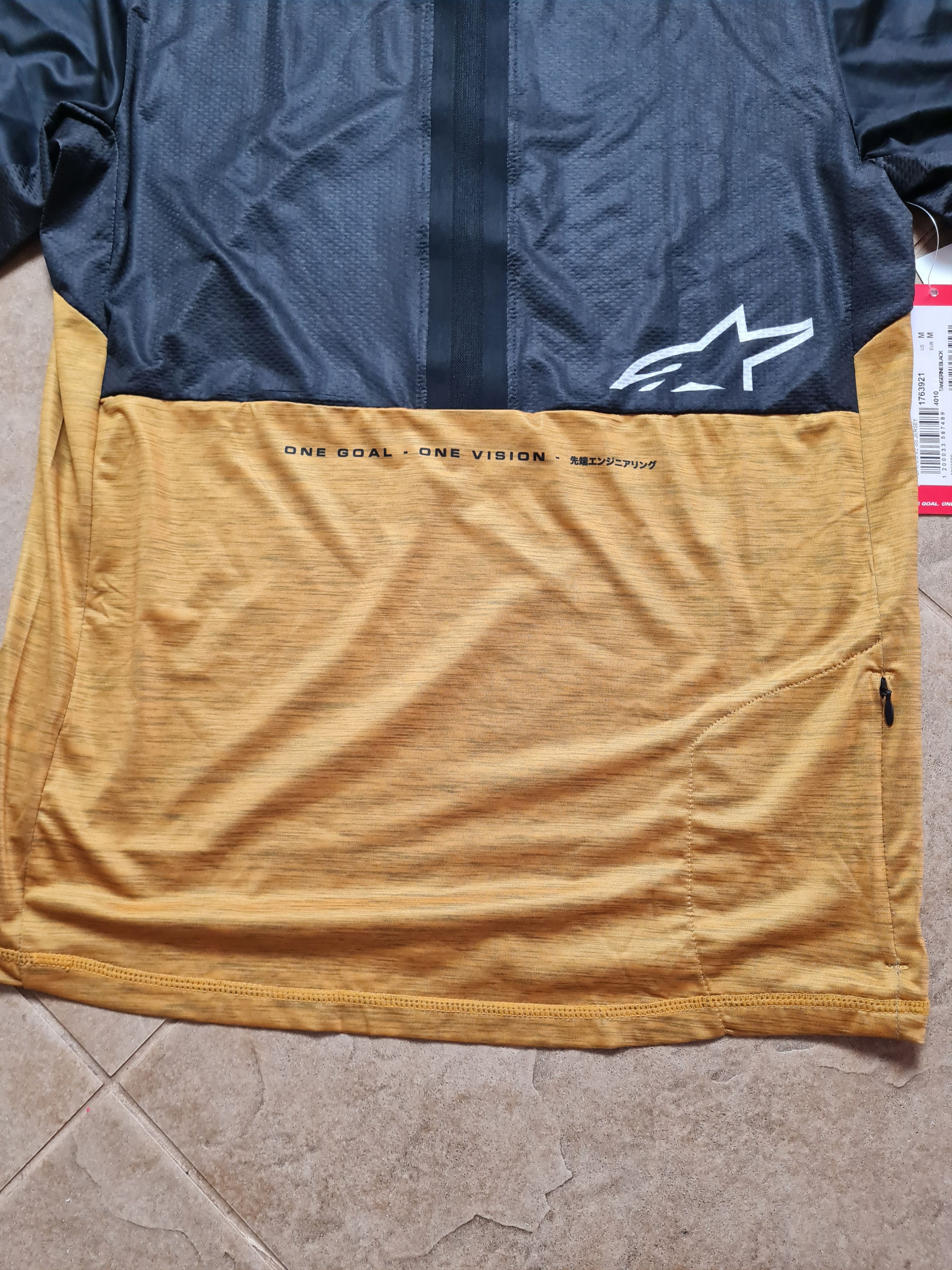 Alpinestars Alpinestars Drop 6.0 V2 Short Sleeve Jersey Tangerine-Black Size US M / EU 48-50 / 2 - 13 Thumbnail