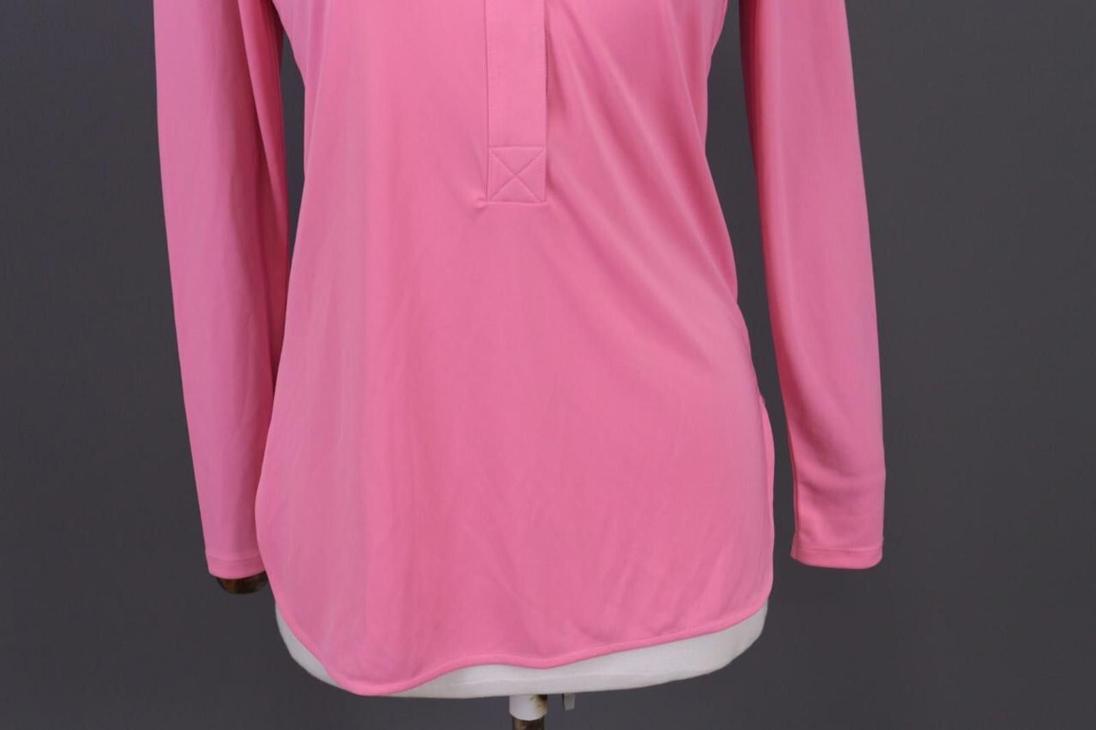 Lauren Ralph Lauren Lauren Ralph Lauren Pink Henley Blouse Top Shirt Size XS Size XS / US 0-2 / IT 36-38 - 2 Thumbnail