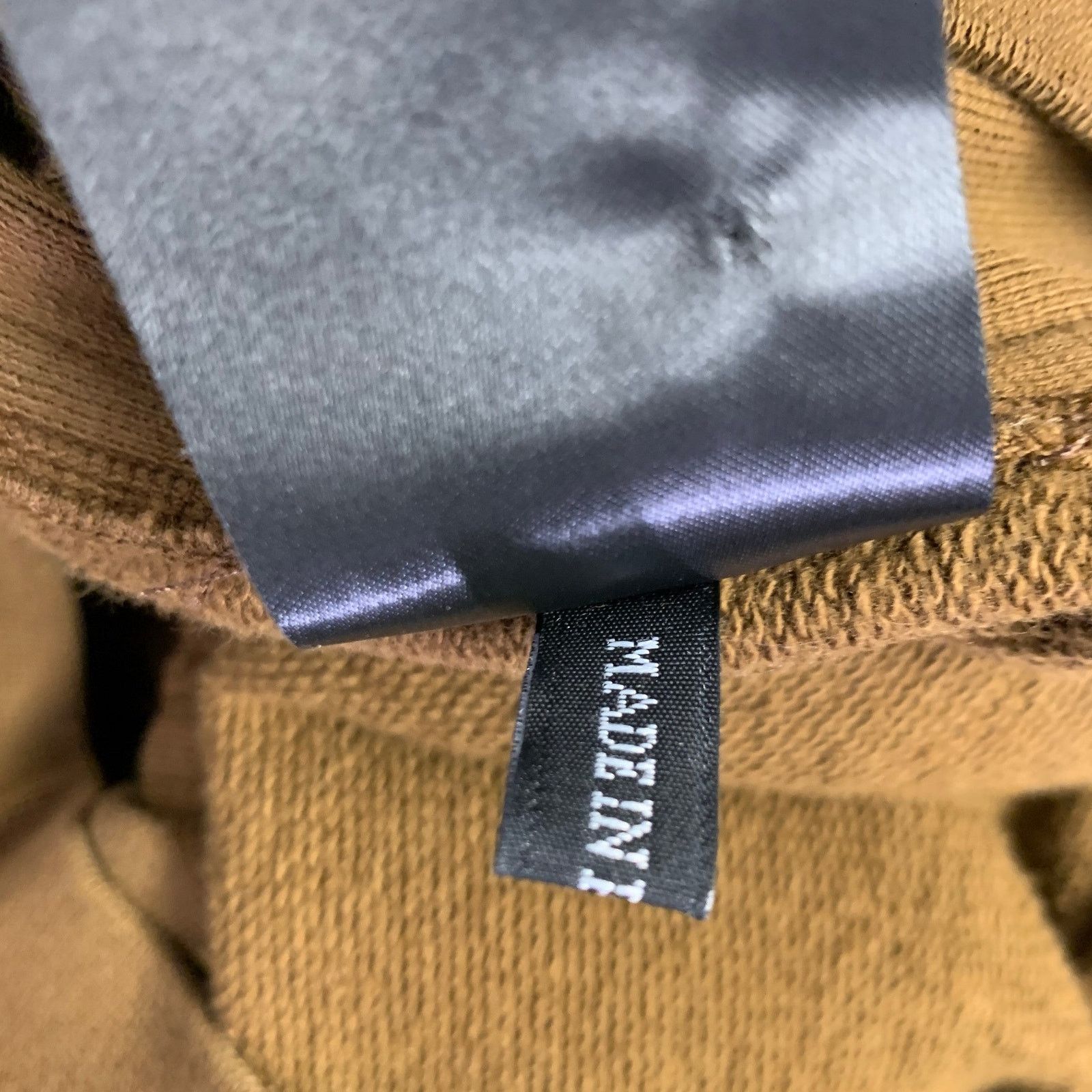 Haider Ackermann HAIDER ACKERMANN L Brown Cotton Blend Crew Neck Sweatshirt Size US L / EU 52-54 / 3 - 7 Thumbnail