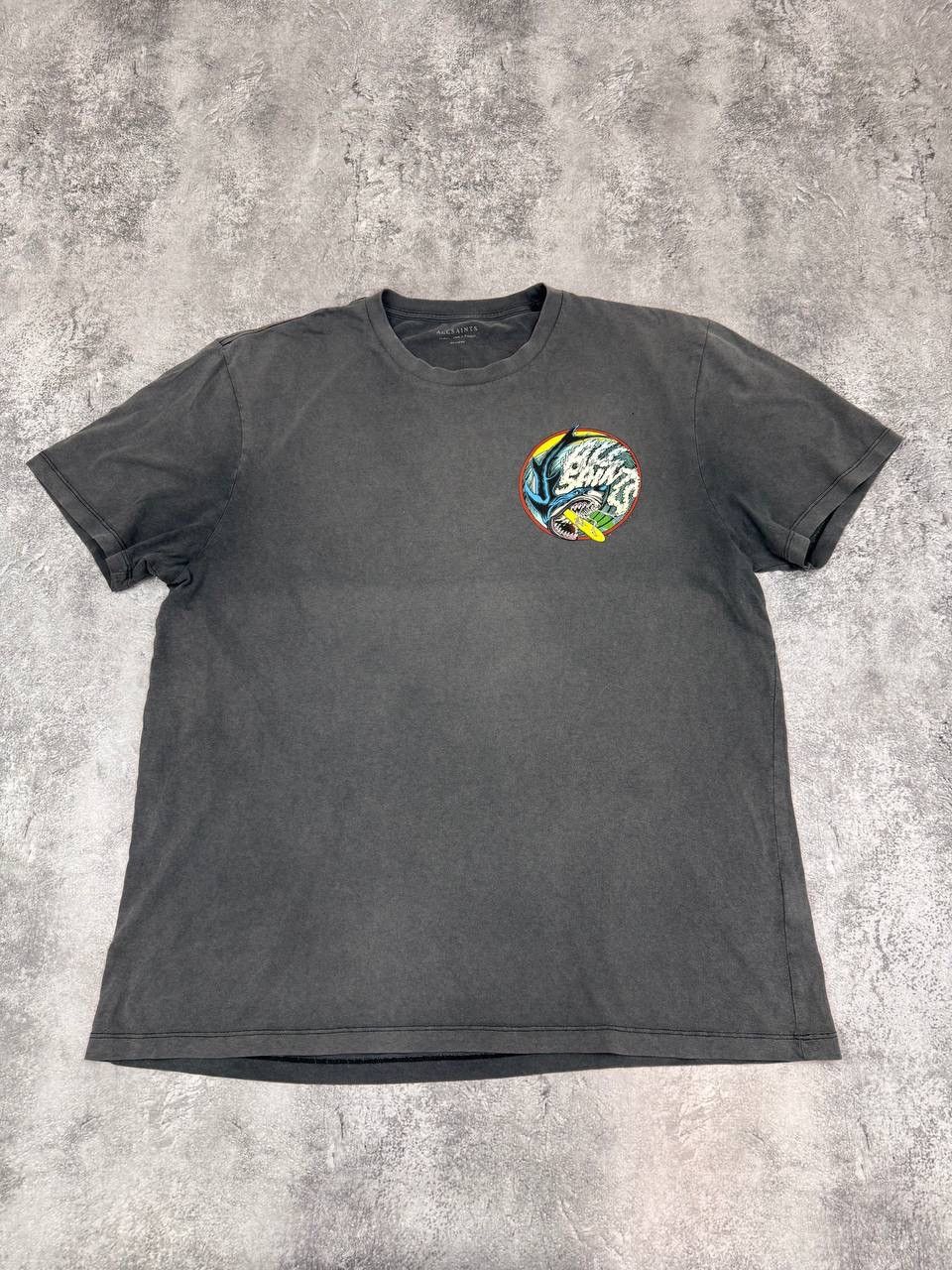 Allsaints AllSaints Men's T-Shirt Grey Size Medium Size US M / EU 48-50 / 2 - 2 Thumbnail