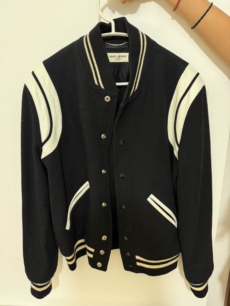 Saint Laurent Paris Saint Laurent Paris Classic baseball jacket-2506 Size US S / EU 44-46 / 1 - 1 Thumbnail