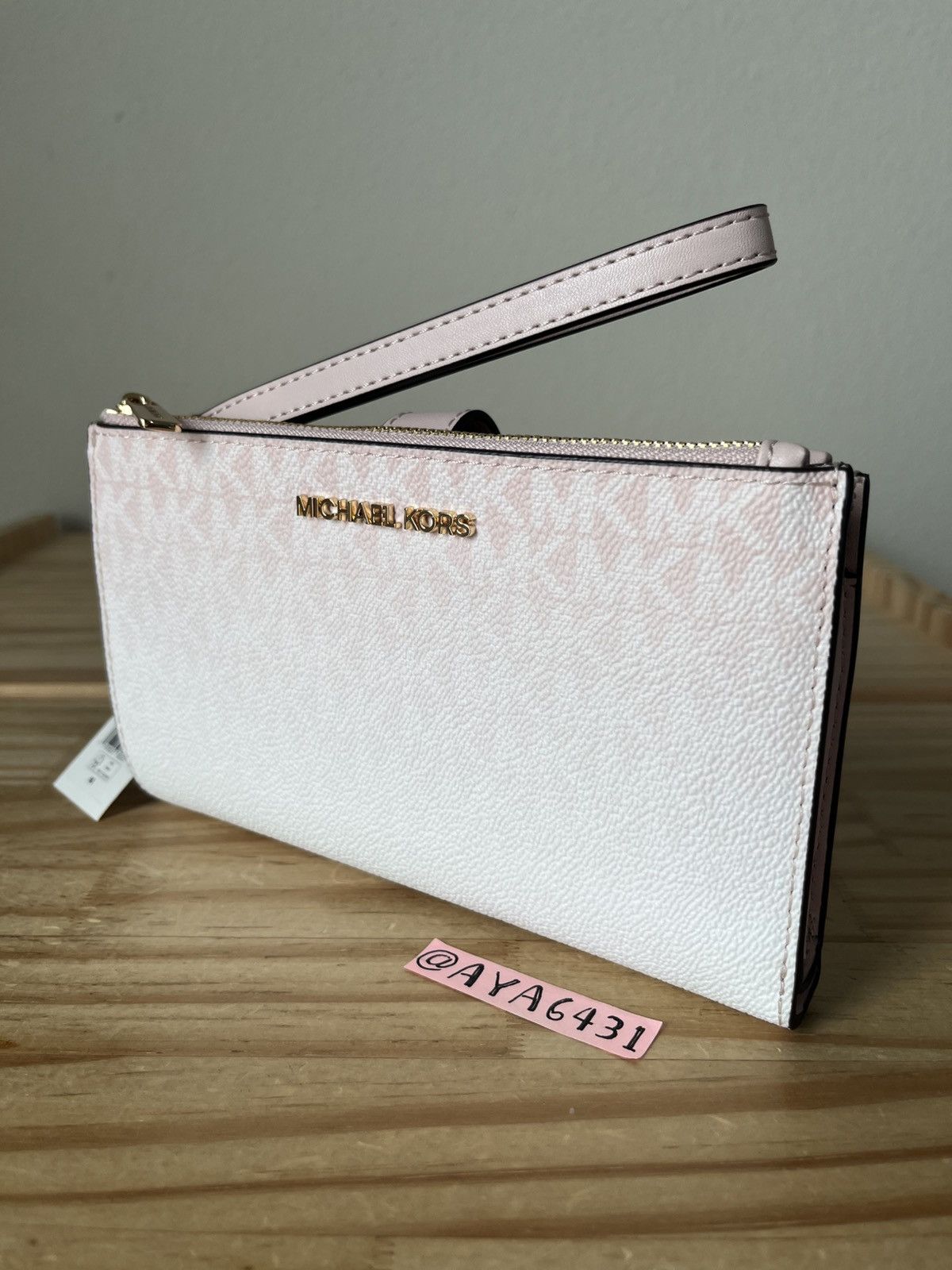 Michael Kors Michael kors Jet set travel large double zip wristlet Size ONE SIZE - 2 Thumbnail