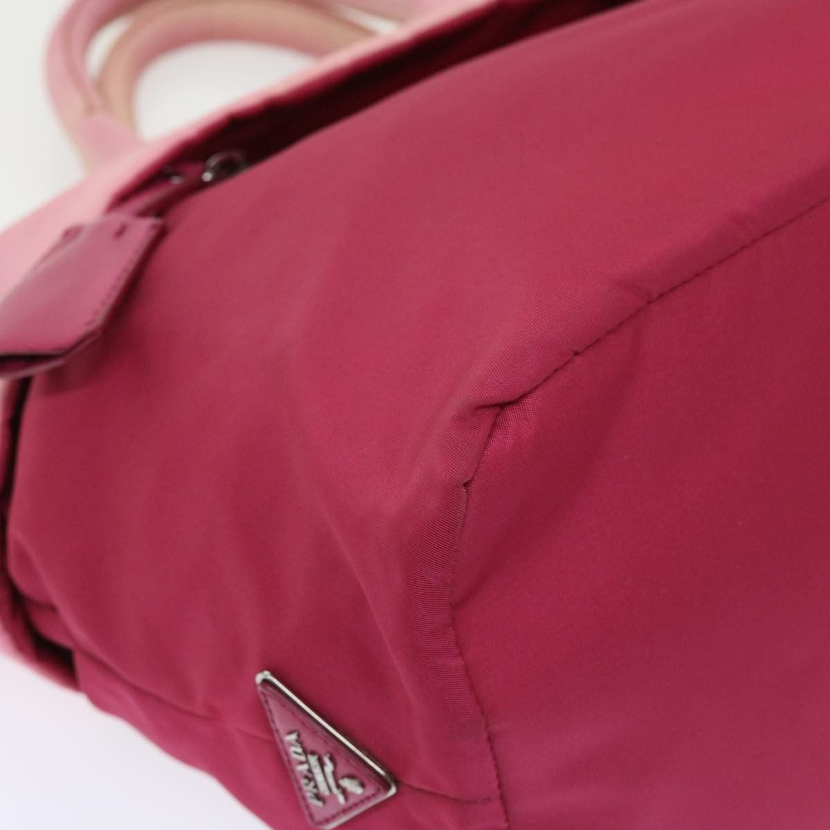 Prada PRADA Hand Bag Nylon Pink Size ONE SIZE - 15 Thumbnail