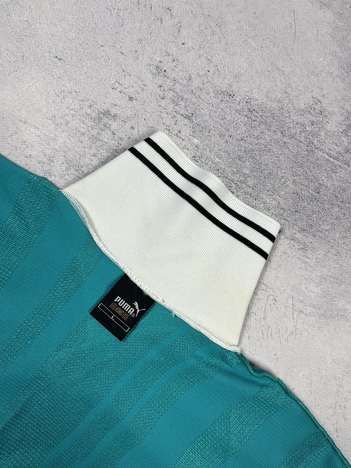 Puma Vintage 90s Puma King Soccer Jersey Polo Shirt Size L Size US L / EU 52-54 / 3 - 11 Thumbnail