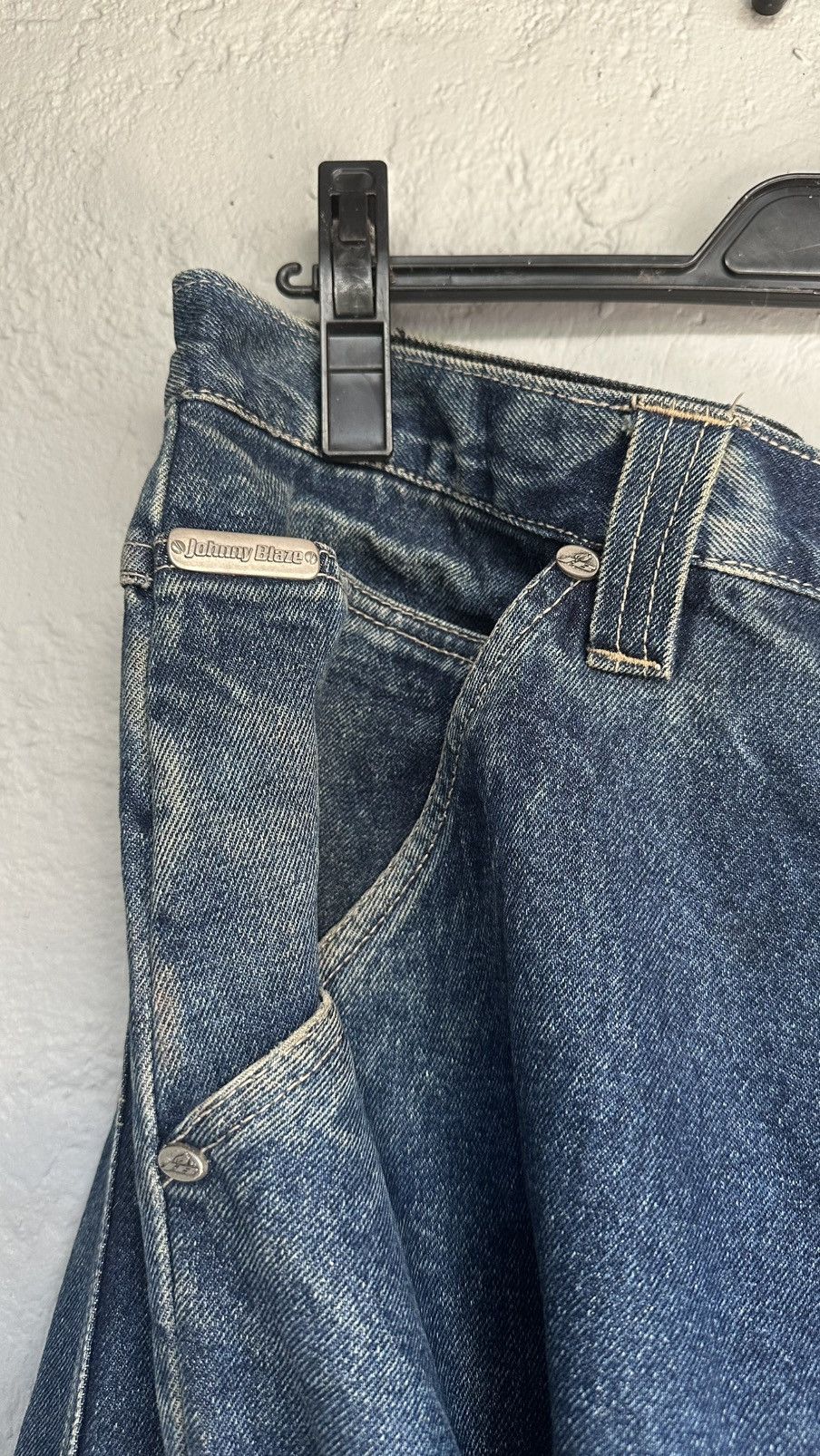 Denim & Co. Johnny Blaze Carpenter JB Denim Jeans Size US 36 / EU 52 - 5 Thumbnail