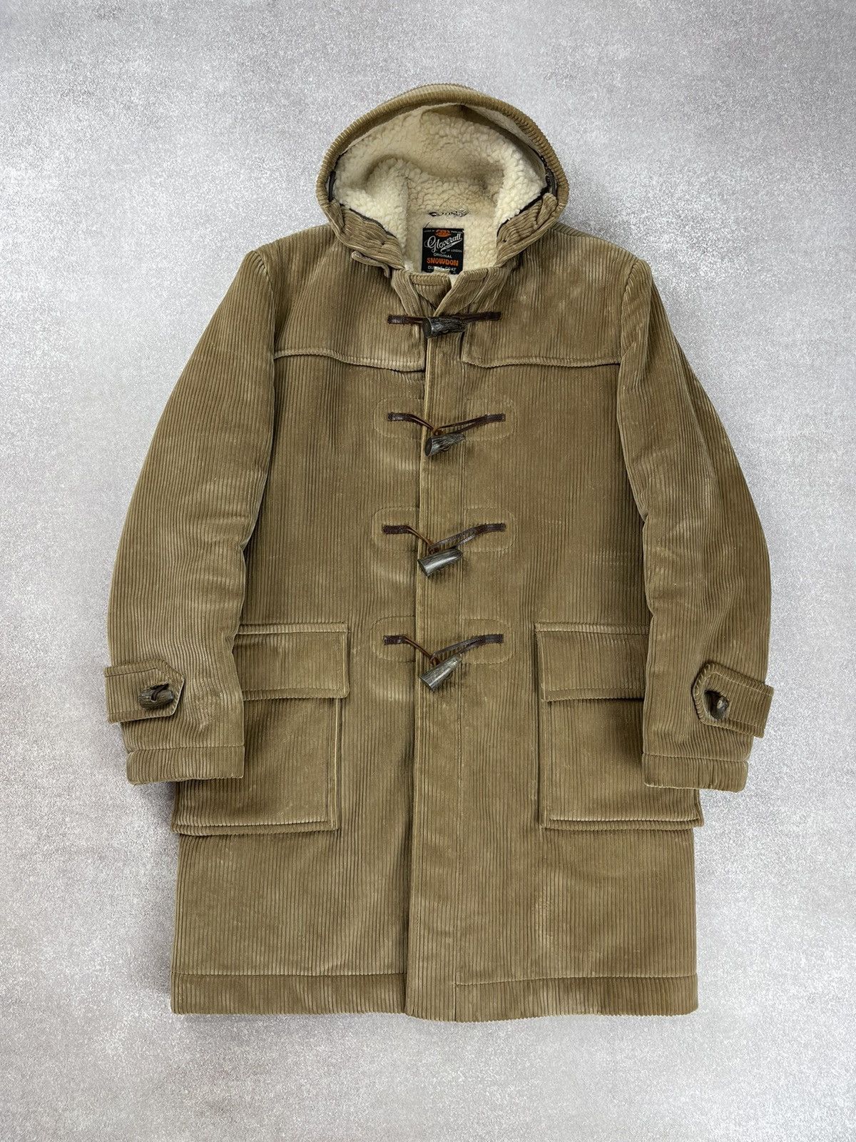Gloverall × Vintage Vintage Gloverall Corduroy Duffle Coat Jacket Size US M / EU 48-50 / 2 - 1 Thumbnail