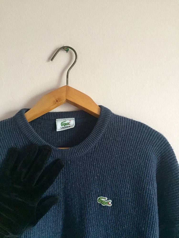 Lacoste Vintage Lacoste Sweater Wool Knit Baggy 90s Size US S / EU 44-46 / 1 - 6 Thumbnail