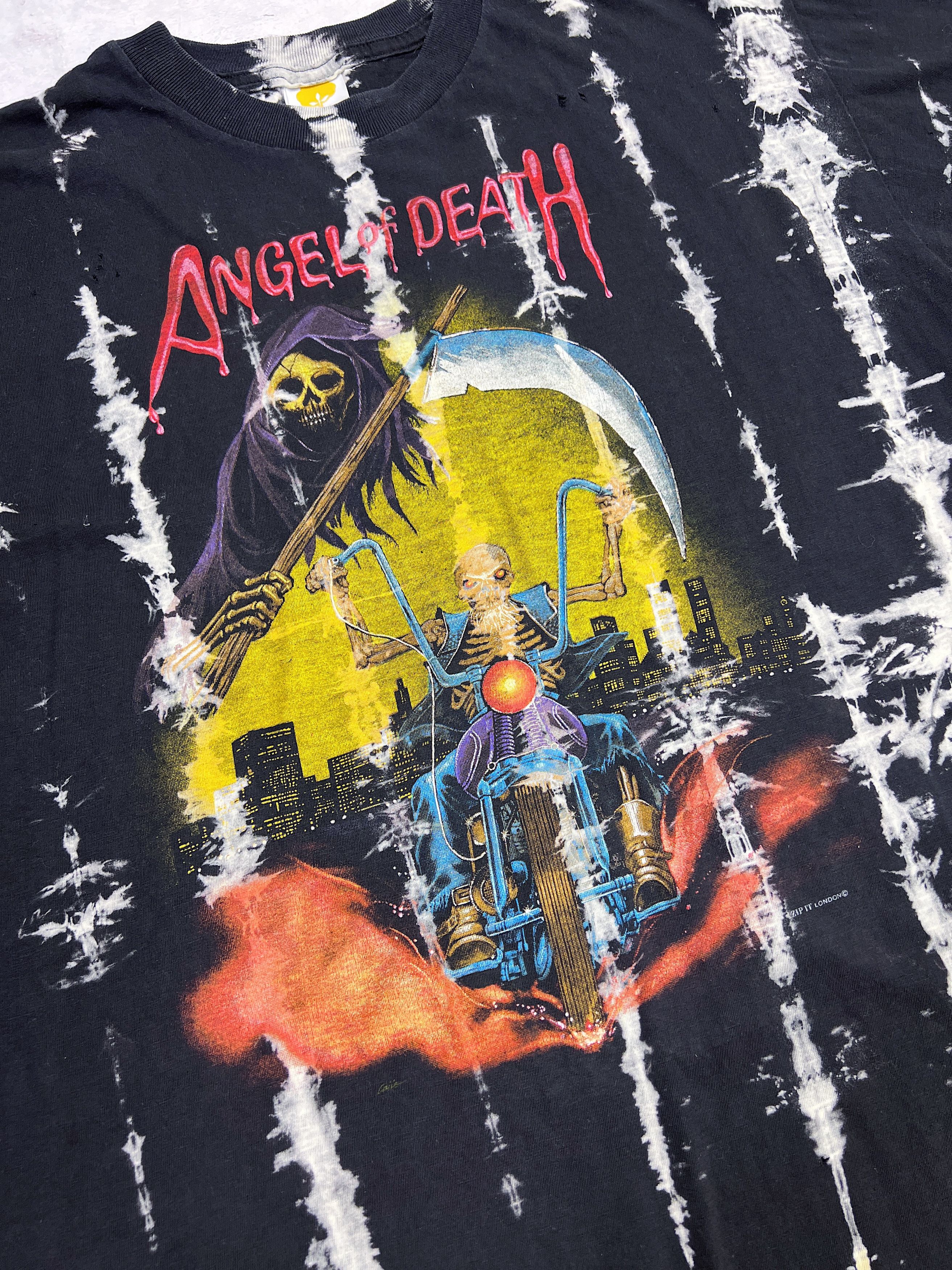 Band Tees × Vintage Vintage 90s Angel of Death T-Shirts Size US M / EU 48-50 / 2 - 9 Thumbnail