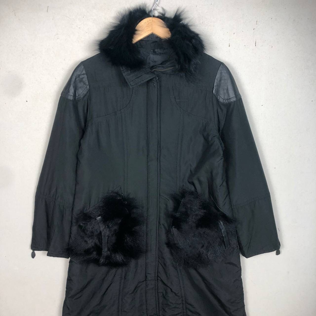 Designer × Japanese Brand × Le Grande Bleu (L.G.B.) Vintage Avant Garde Designer Black Long Jacket Size US M / EU 48-50 / 2 - 3 Thumbnail