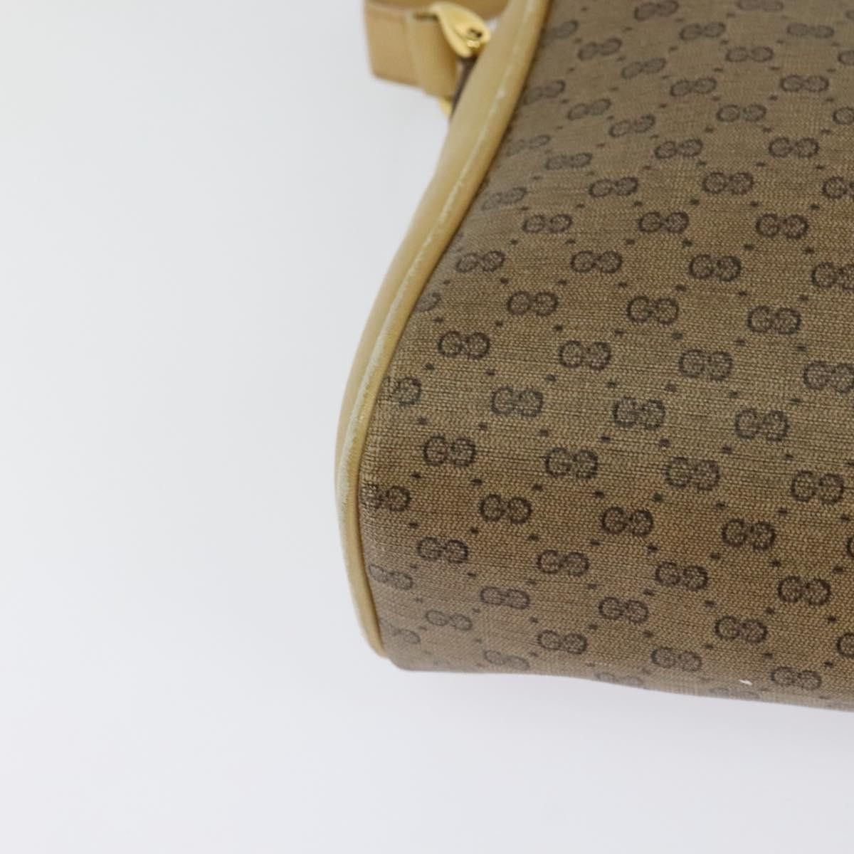 Gucci GUCCI Micro GG Supreme Shoulder Bag Pvc Beige Gold Size ONE SIZE - 12 Thumbnail