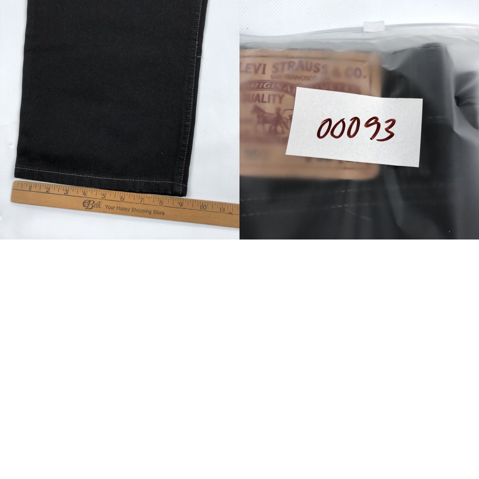 Levi's VINTAGE Levi's 550 Relaxed Fit Jeans Black 38x29 Mens NWT Modern Classic 5-Pocket Denim Blue? Size US 38 / EU 54 - 9 Thumbnail
