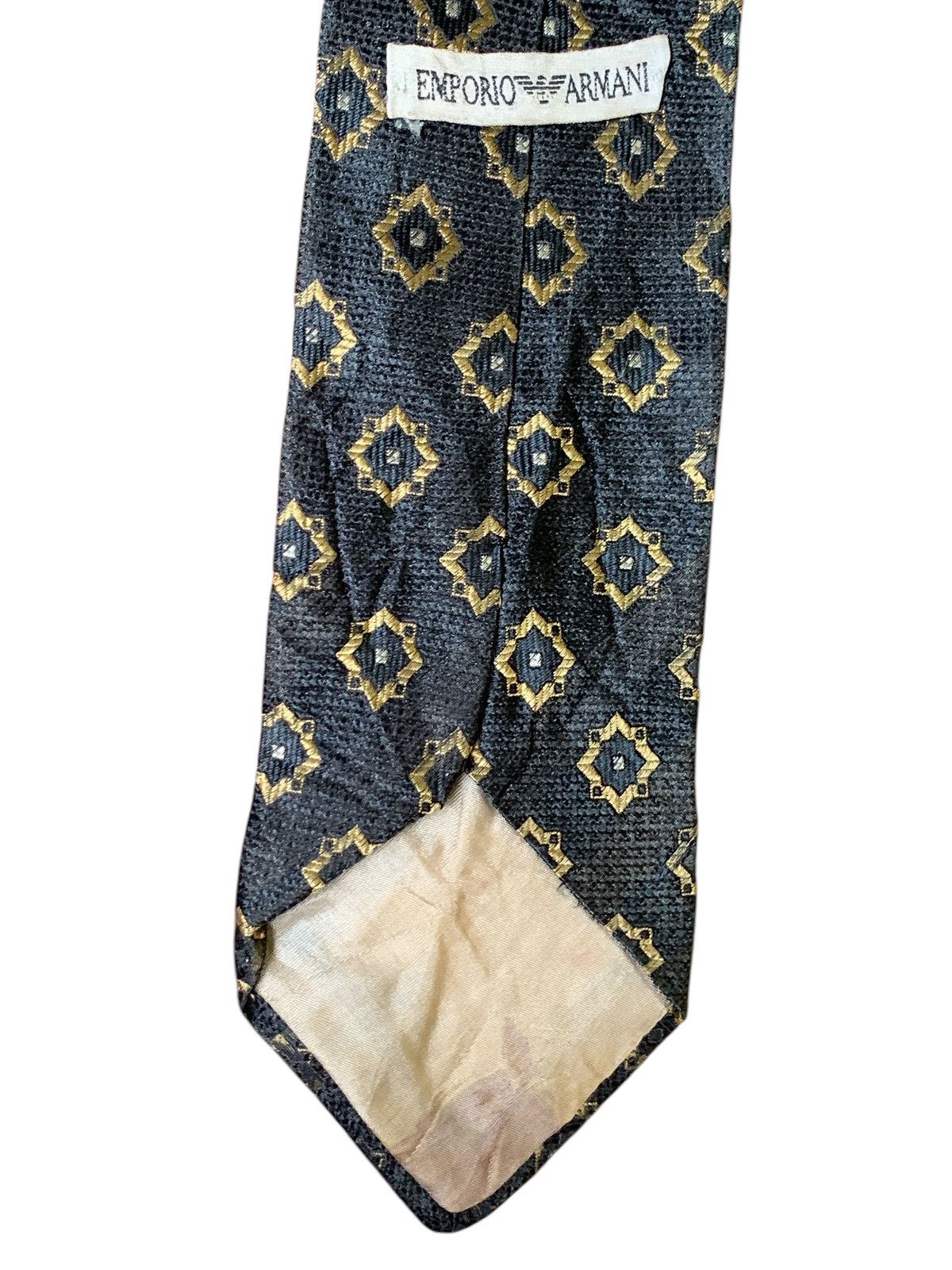 Emporio Armani × Vintage Rare Design Vintage Emporio Armani Ties Size ONE SIZE - 3 Thumbnail
