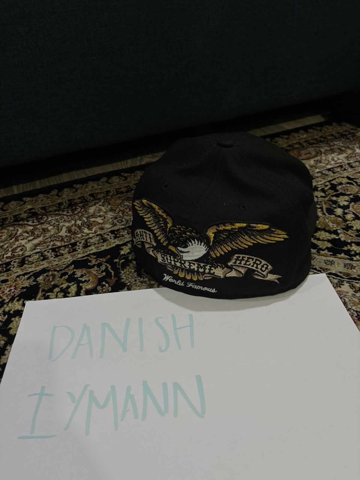 Antihero × Supreme supreme anti hero cap Size 36 - 2 Thumbnail
