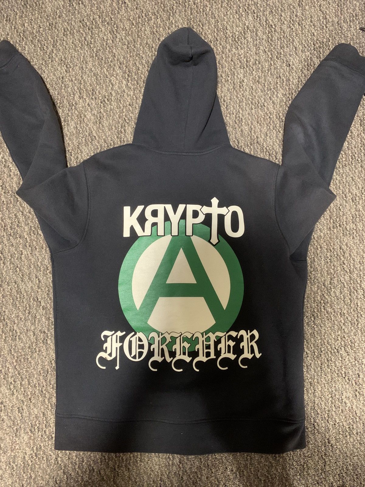 Designer Kryptowrld full zip hoodie Size US XL / EU 56 / 4 - 2 Thumbnail