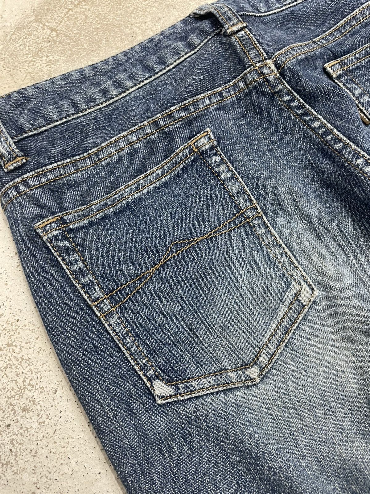 Hysteric Glamour Elle Planette Flare Stud Thread Asymmetrical Cut Design Size 26" / US 2 / IT 38 - 15 Thumbnail