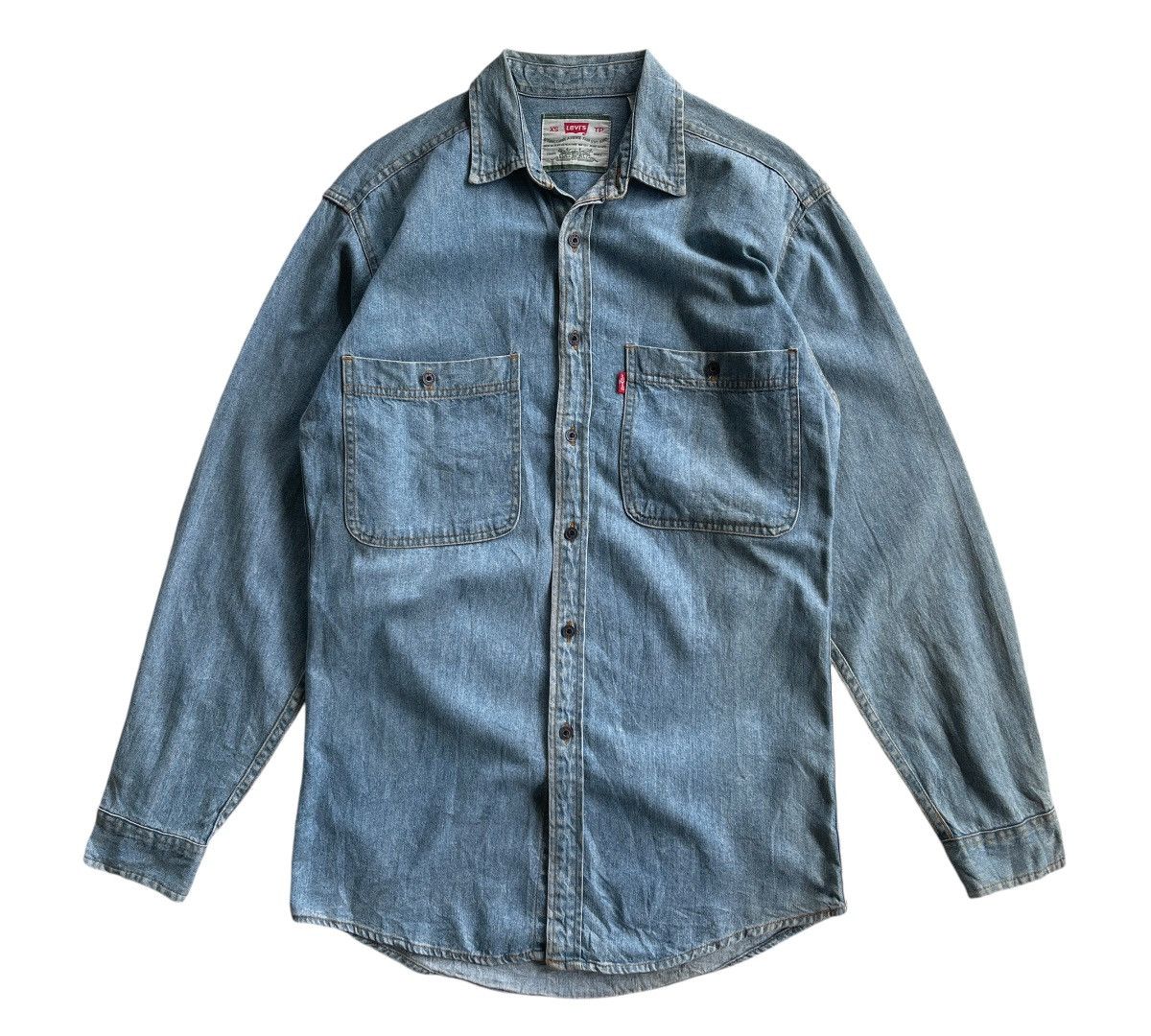 Levi's Vintage Levis Denim Button Up Shirts Size US XS / EU 42 / 0 - 3 Thumbnail