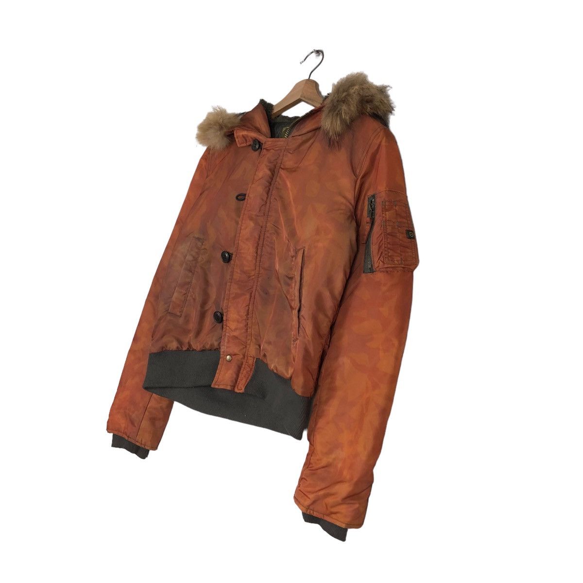 If Six Was Nine 🔥Riot Riot Vtg Bomber Jacket 291295=Homme Mink Fur Hoodie Size US M / EU 48-50 / 2 - 2 Thumbnail