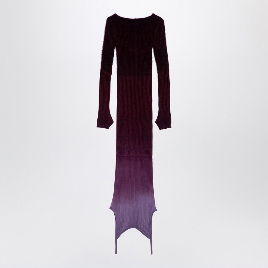 The Attico o1d2blof1024 Convertible Dress in Purple & Burgundy Size XS / US 0-2 / IT 36-38 - 2 Thumbnail