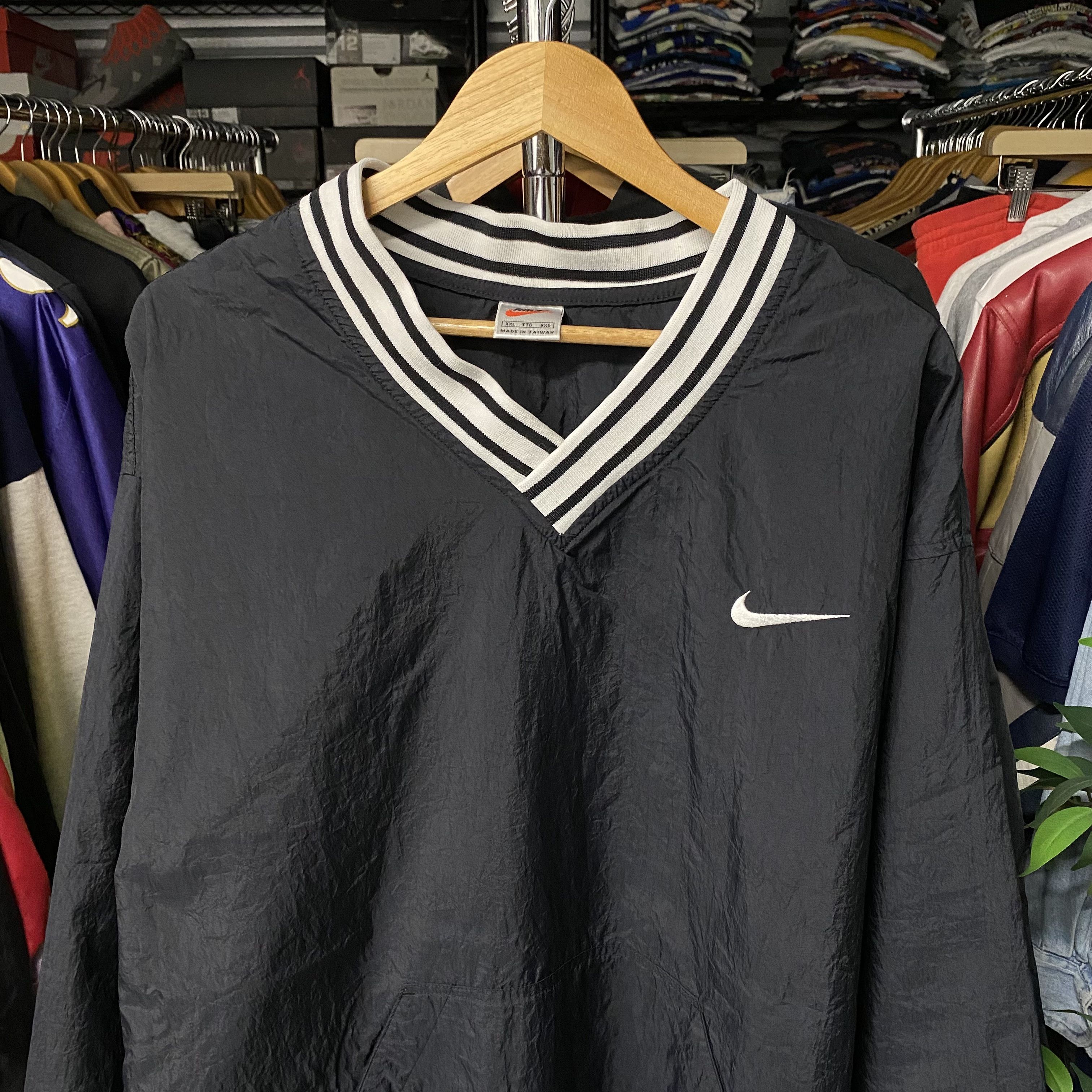 Nike VINTAGE 90s NIKE WINDBREAKER PULLOVER Size US XXL / EU 58 / 5 - 7 Thumbnail