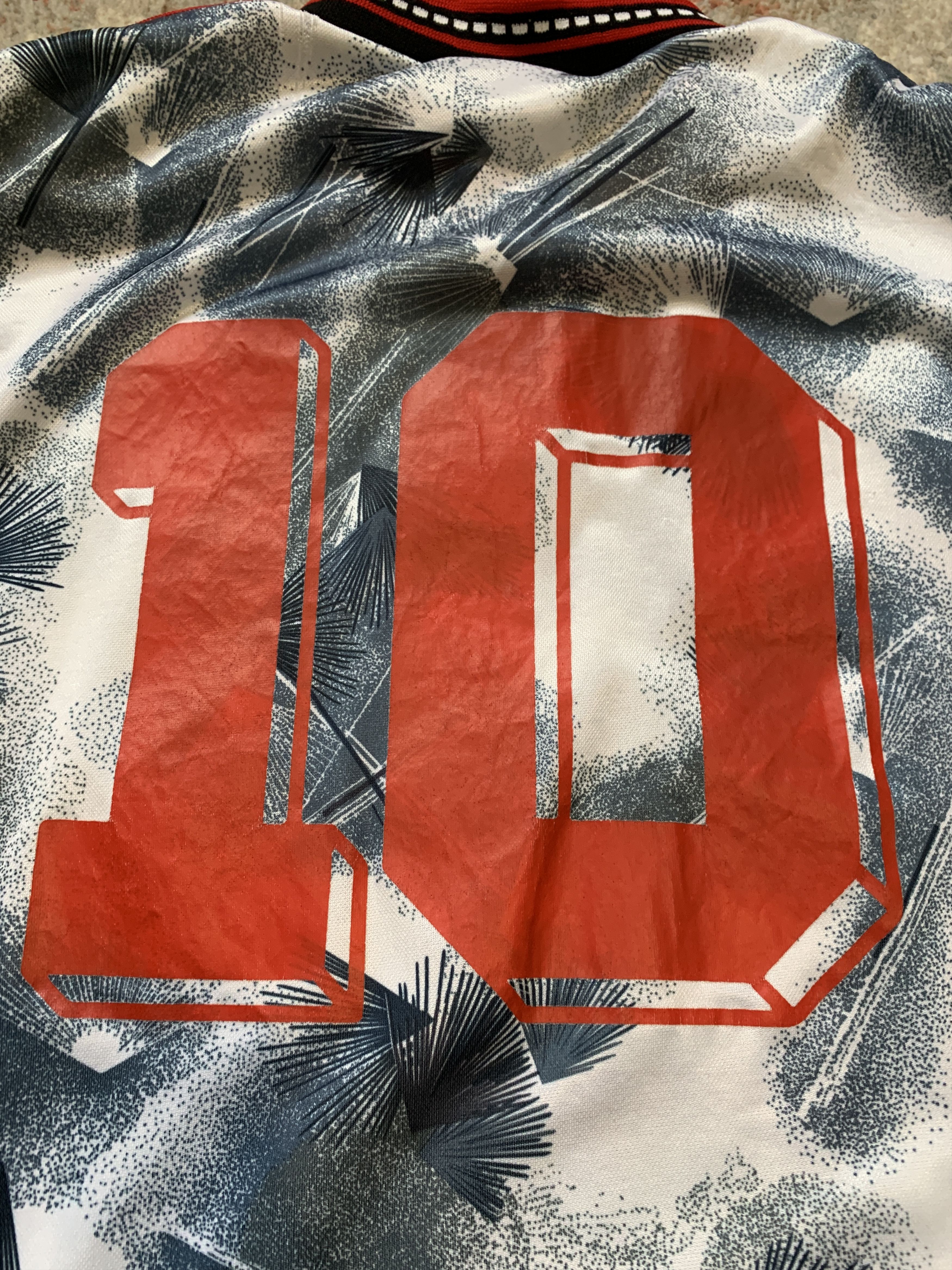 Vintage Vintage Spall 10 Football Shirt Made In England Size US M / EU 48-50 / 2 - 10 Thumbnail
