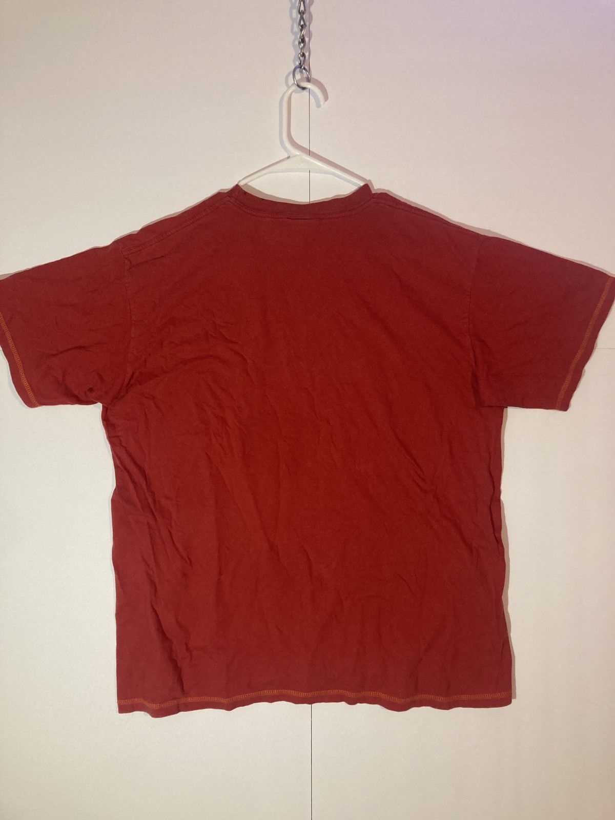 Nike × Vintage Vintage Nike Red Gradient Graphic Tee Size US XL / EU 56 / 4 - 2 Thumbnail