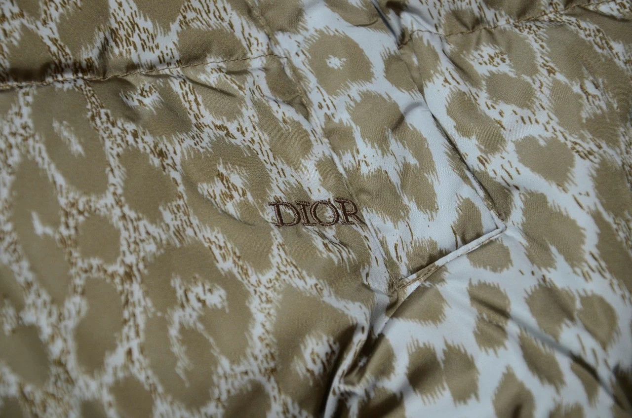 Dior Dior 22SS Leopard Print Down Flight Jacket Size US S / EU 44-46 / 1 - 3 Thumbnail