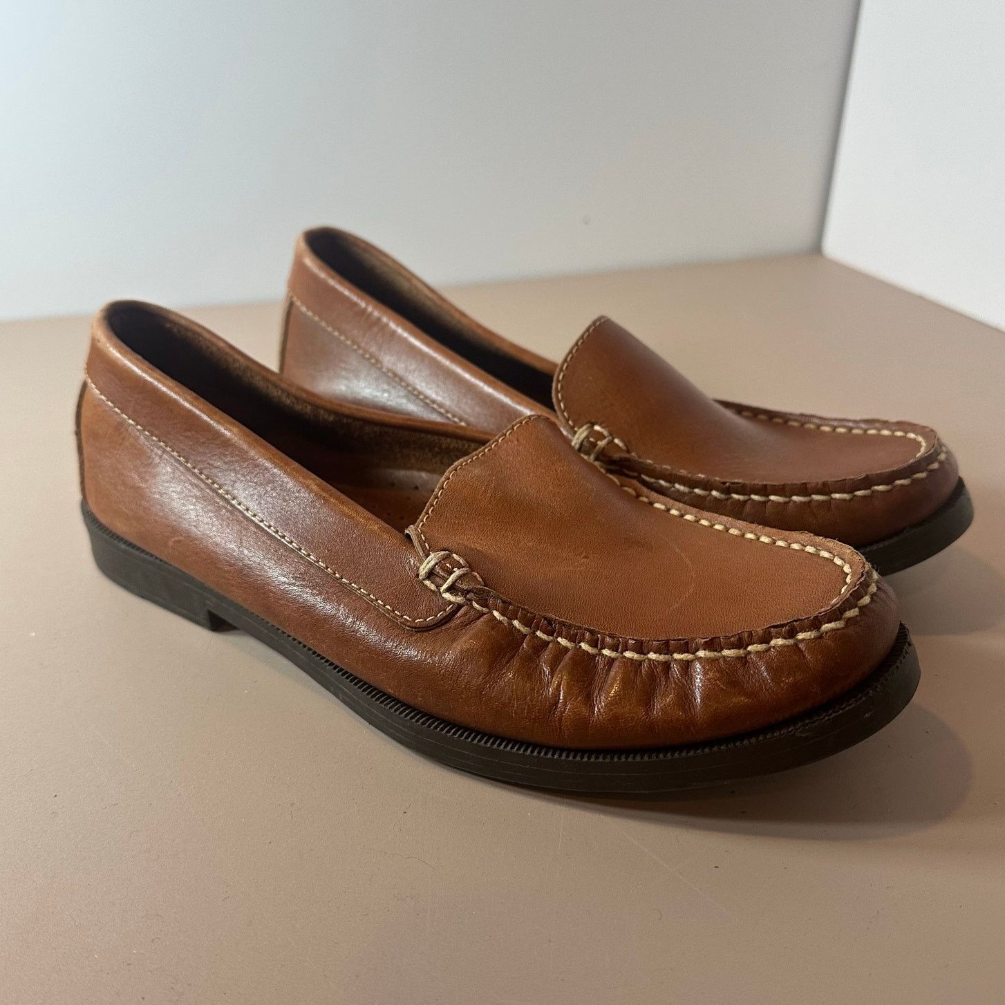Other Decoys Auditions Leather Slip On Loafers Flats 10.5 10.5N Size US 10.5 / IT 40.5 - 1 Thumbnail
