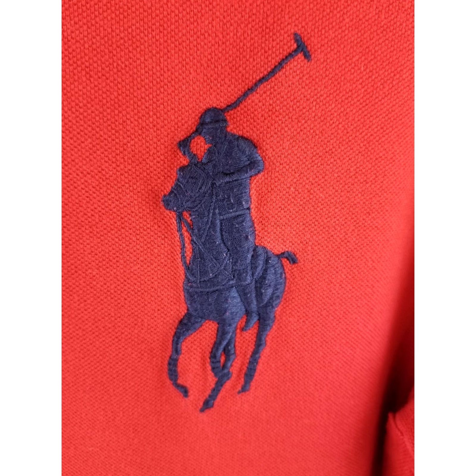 Polo Ralph Lauren VINTAGE Polo Ralph Lauren RED COUNTRY RIDER & JOCKEY CLUB LONG SLEEVE POLO SHIRT SZ L Mens Size US L / EU 52-54 / 3 - 3 Thumbnail