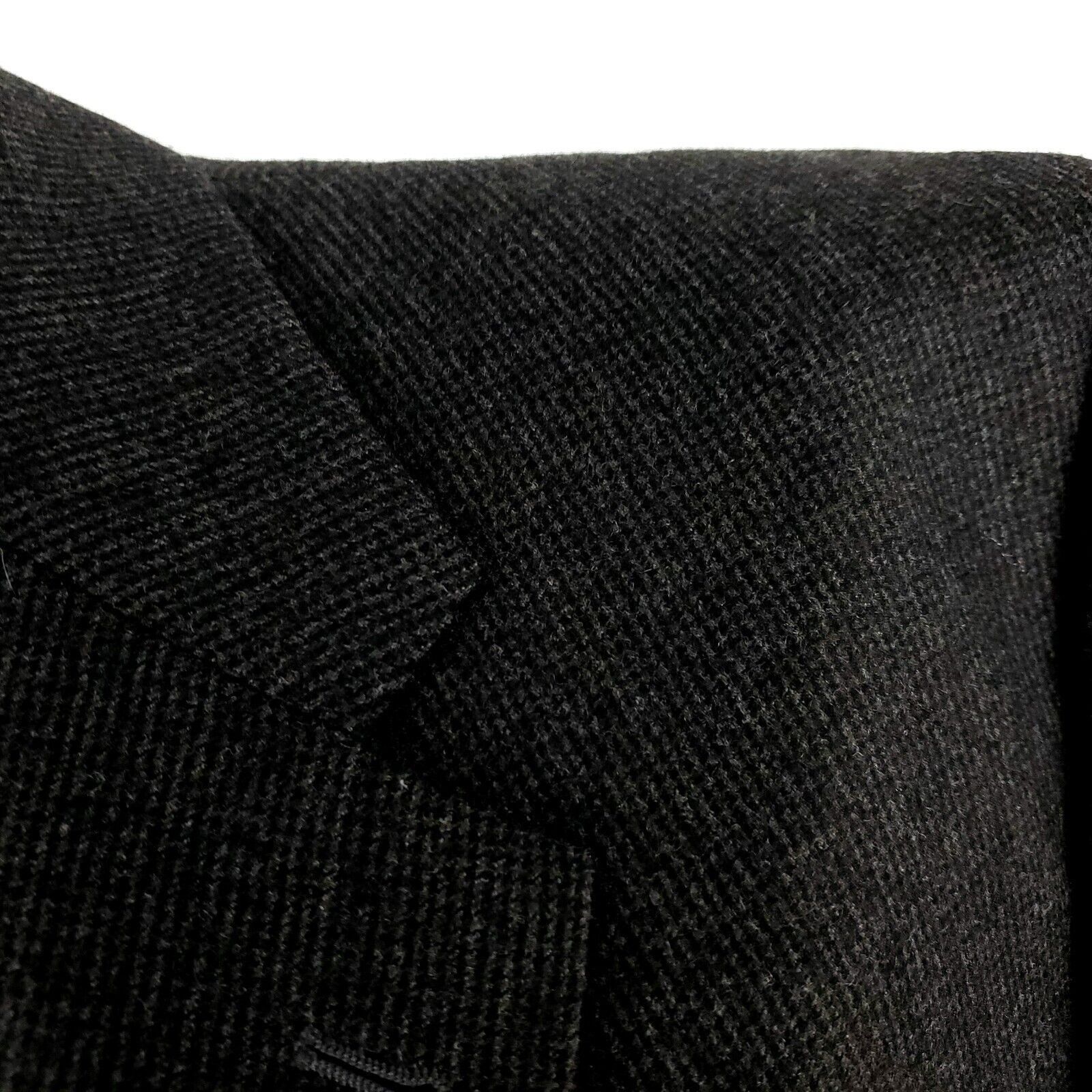 Joseph Abboud Joseph Abboud Flannel Wool 3 Button Sport Coat 42R OR Slim F Size 42R - 2 Thumbnail