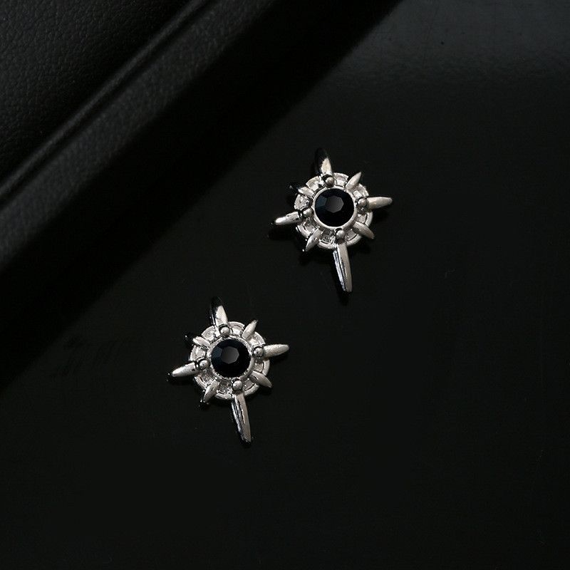 Jewelry Rare Earrings One Pairs Chrome Jewelry Size ONE SIZE - 6 Thumbnail