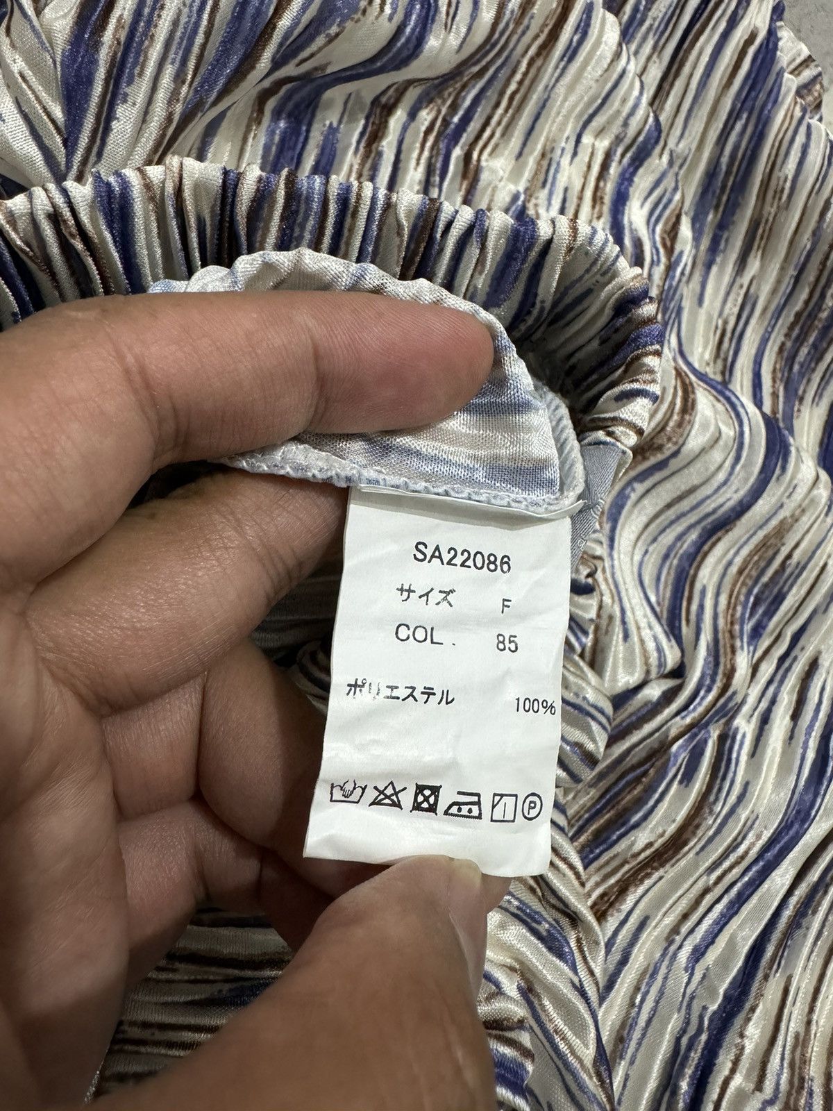 Designer × Japanese Brand Japanese Designer Brand Sakishima Pleats Pants Nice Design Size 29" - 6 Thumbnail