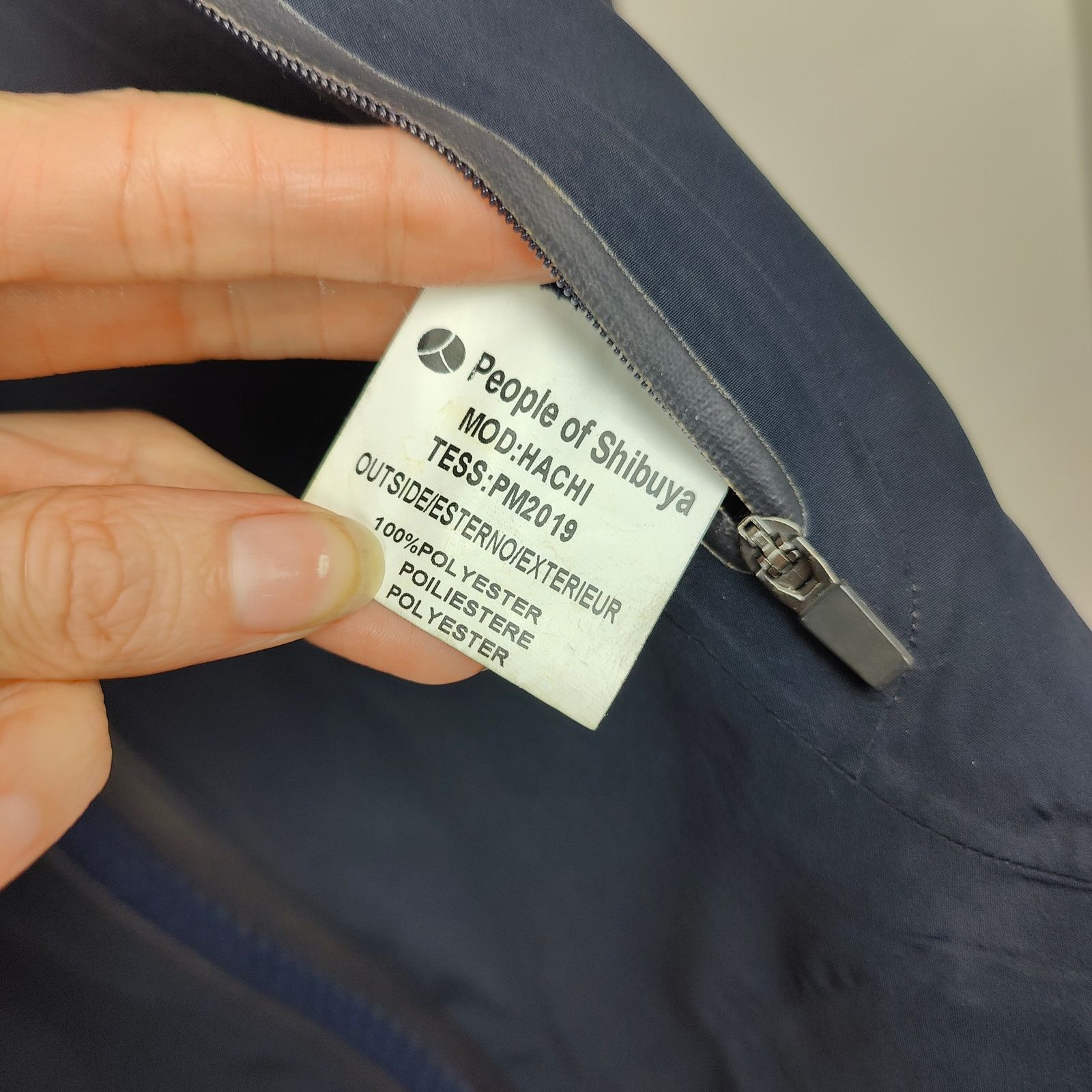 Other People of Shibuya Jacket Mens 48 Medium Navy Blue Hooded Size US M / EU 48-50 / 2 - 10 Thumbnail