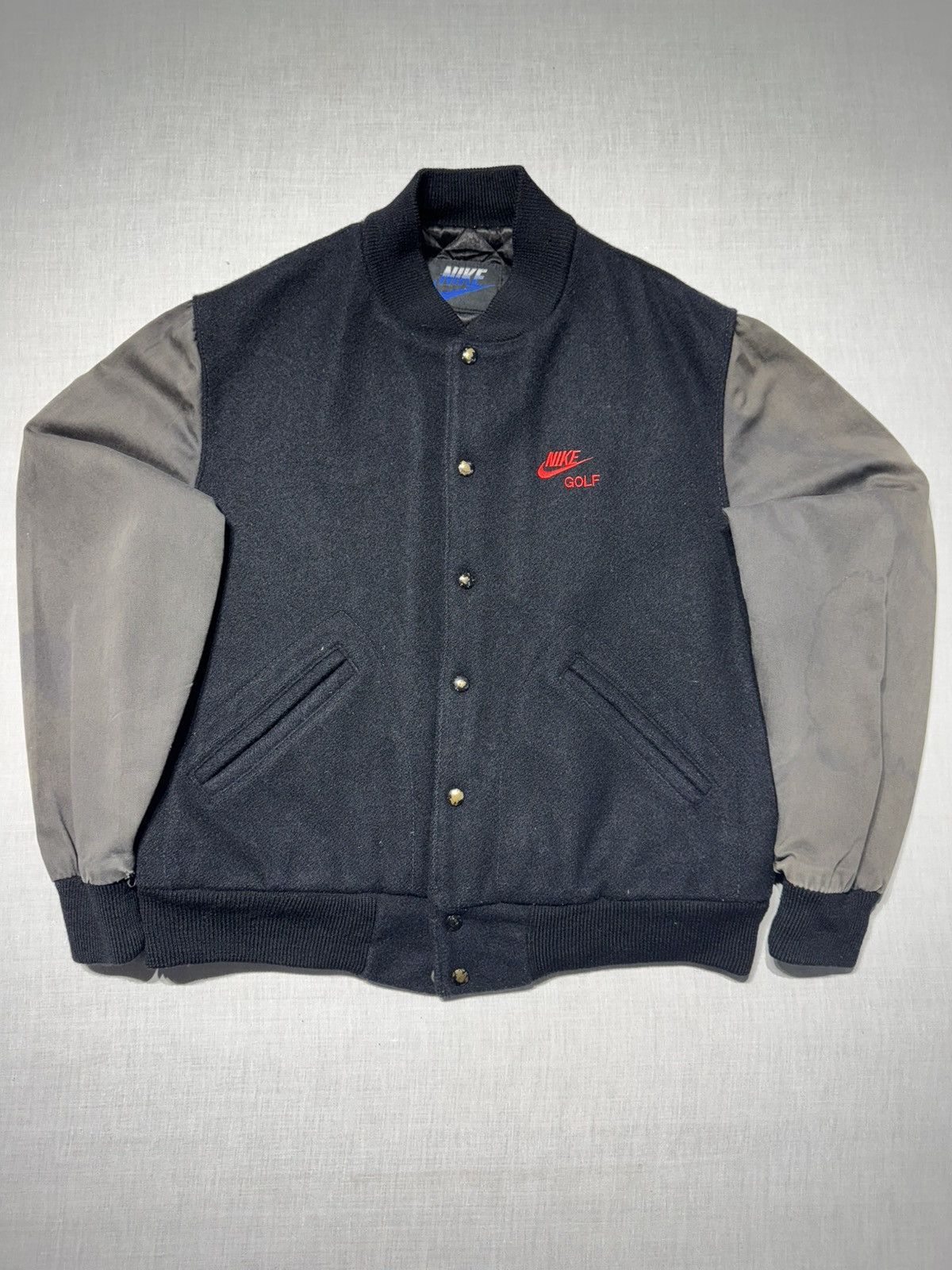 Nike × Parra Nike x Parra Varsity Bomber Jacket | Grailed