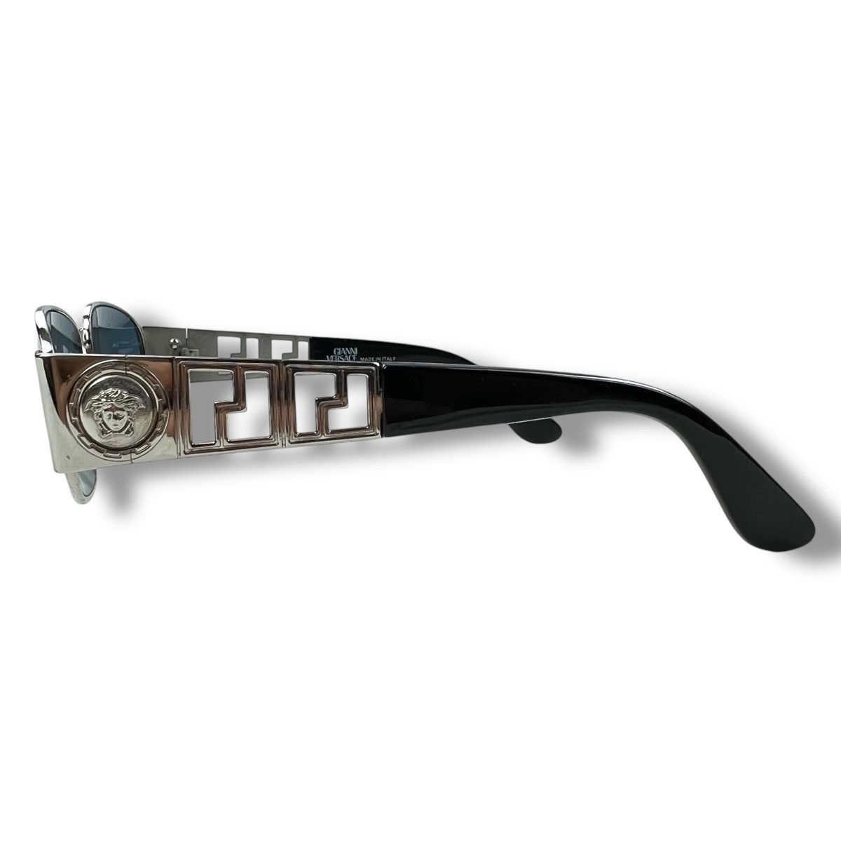 Versace Versace MOD S37 COL 26M Silver Sunglasses Size ONE SIZE - 3 Thumbnail