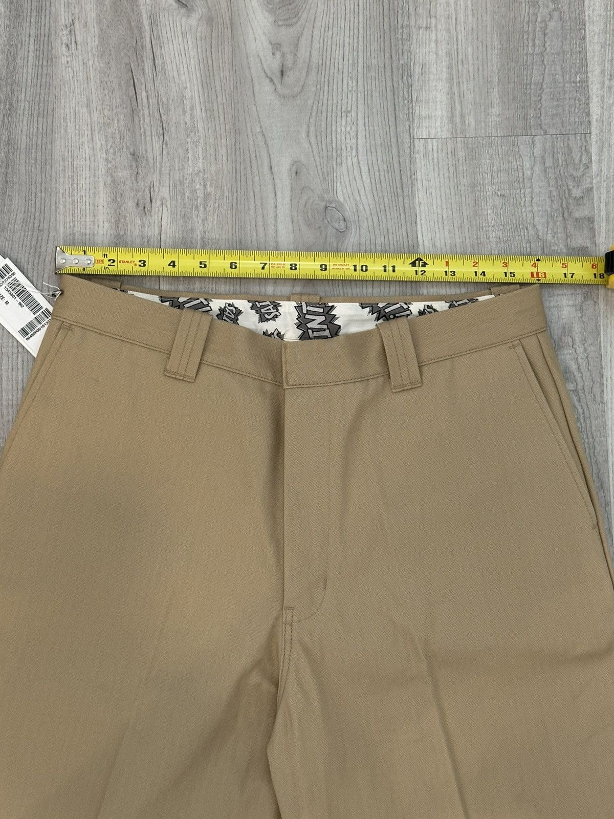 Saint Michael Saint Michael Cotton Canvas Khaki Pants Size US 32 / EU 48 - 2 Thumbnail