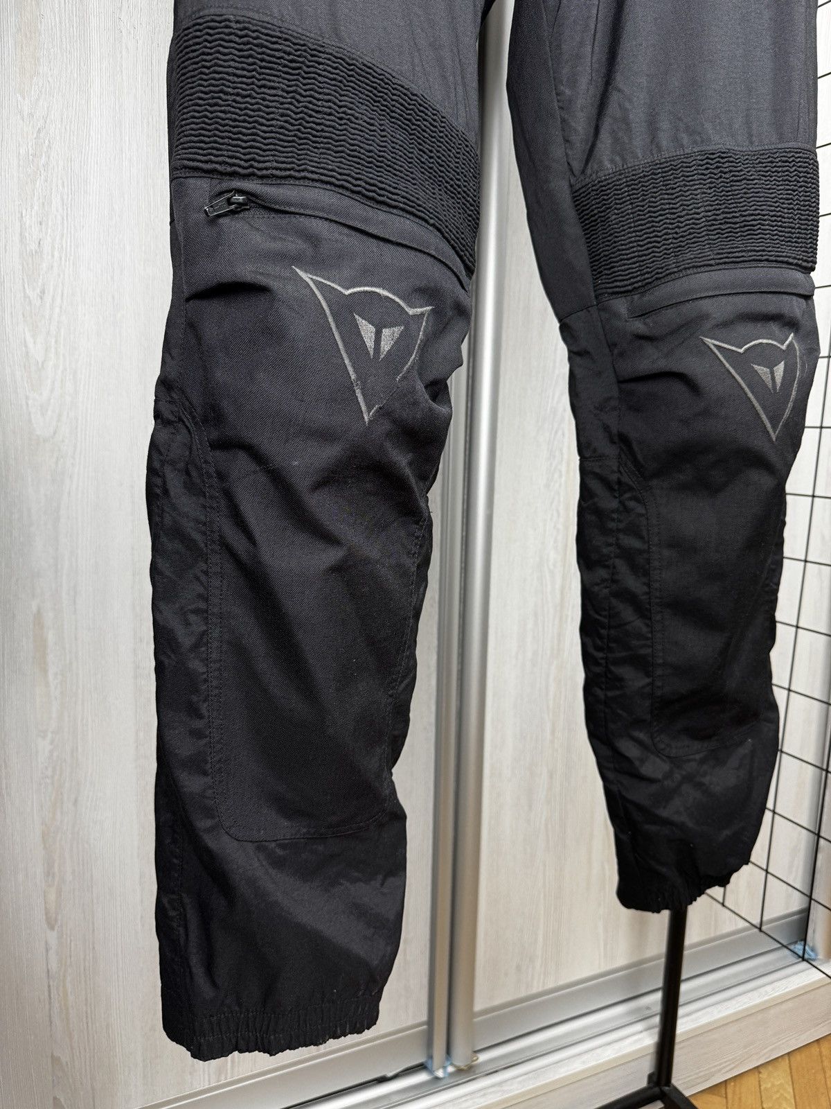 Dainese Dainese Dry Line black protected motorcycle pants textile 54 Size US 38 / EU 54 - 4 Thumbnail