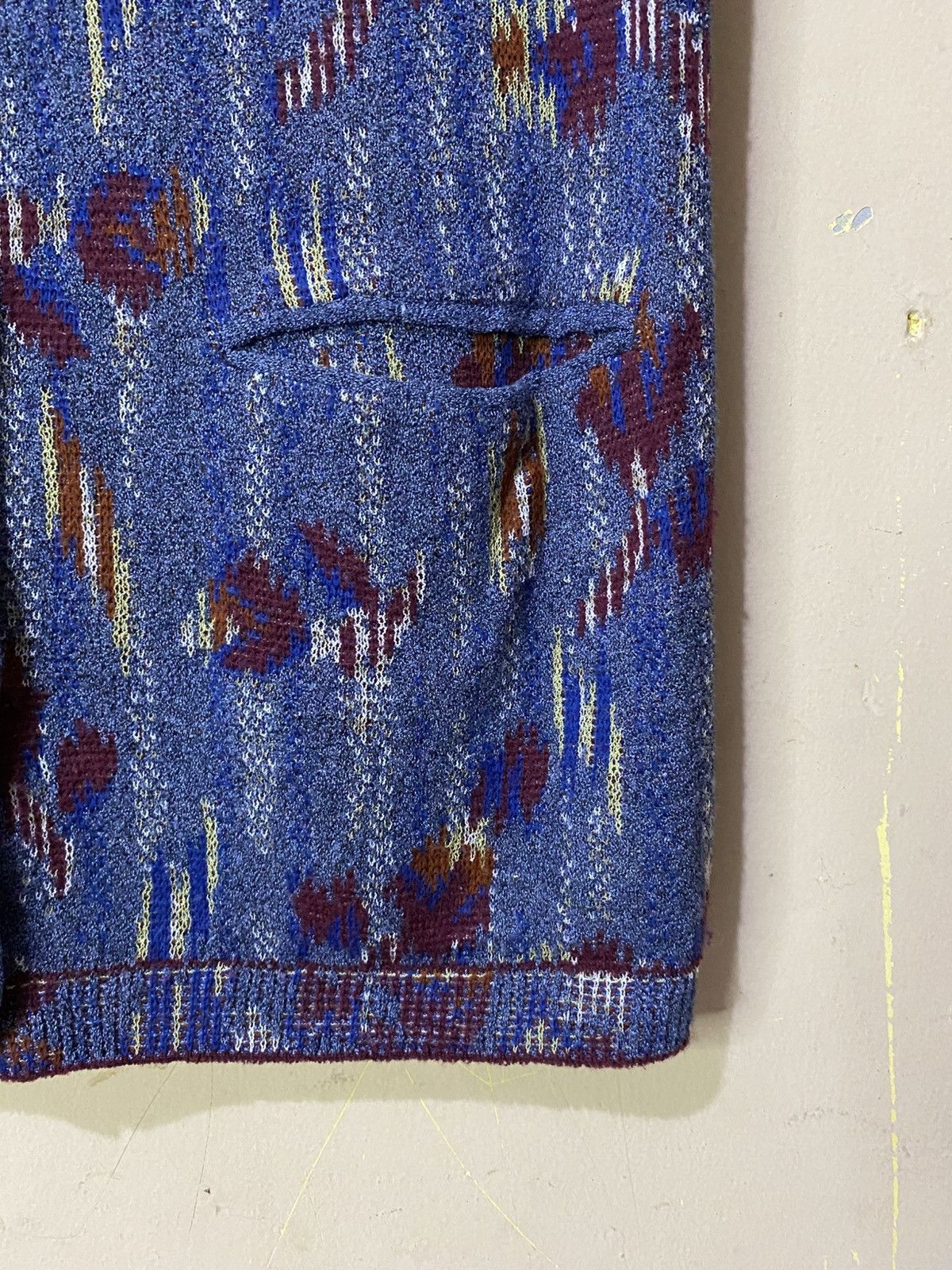 Missoni 90s Missoni Italy Pattern Vest Knit Size US M / EU 48-50 / 2 - 4 Thumbnail