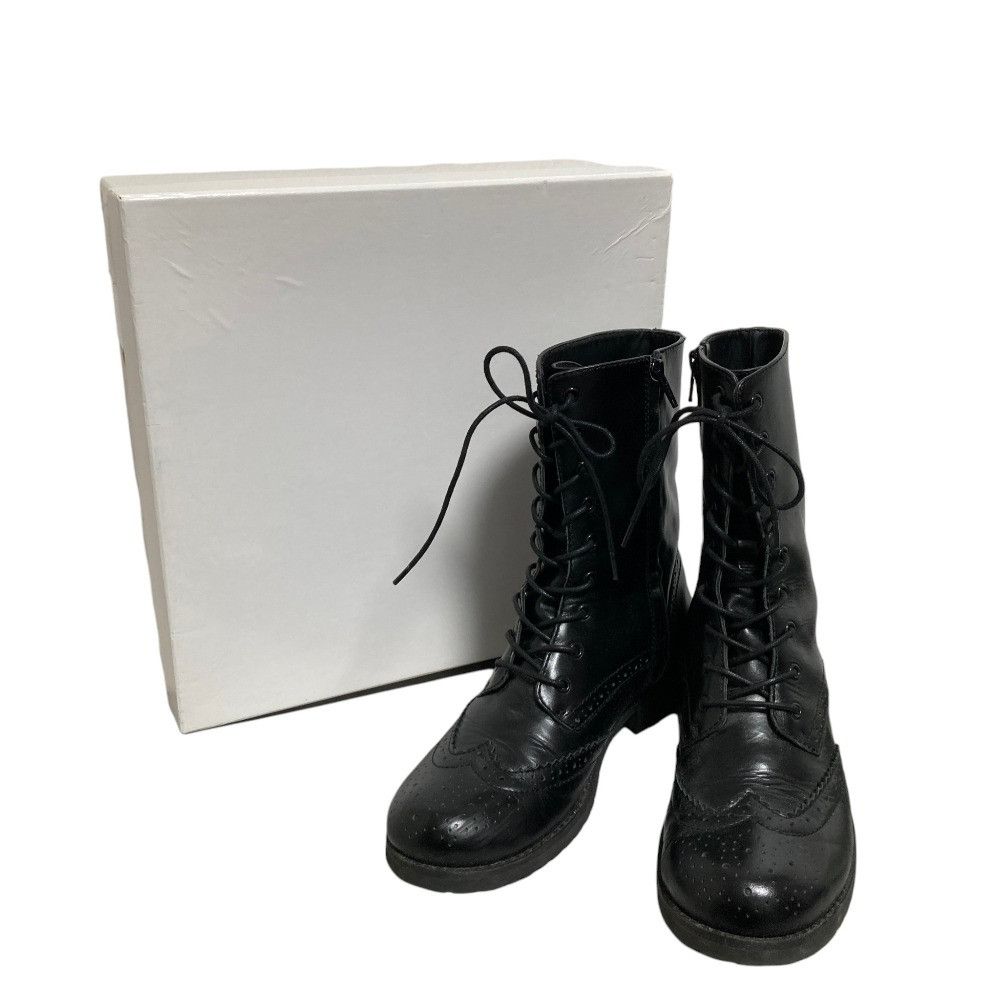 Other Other PINK HOUSE Lace Up Boots Leather Shoes DUTY FREE for USA Size ONE SIZE - 1 Thumbnail
