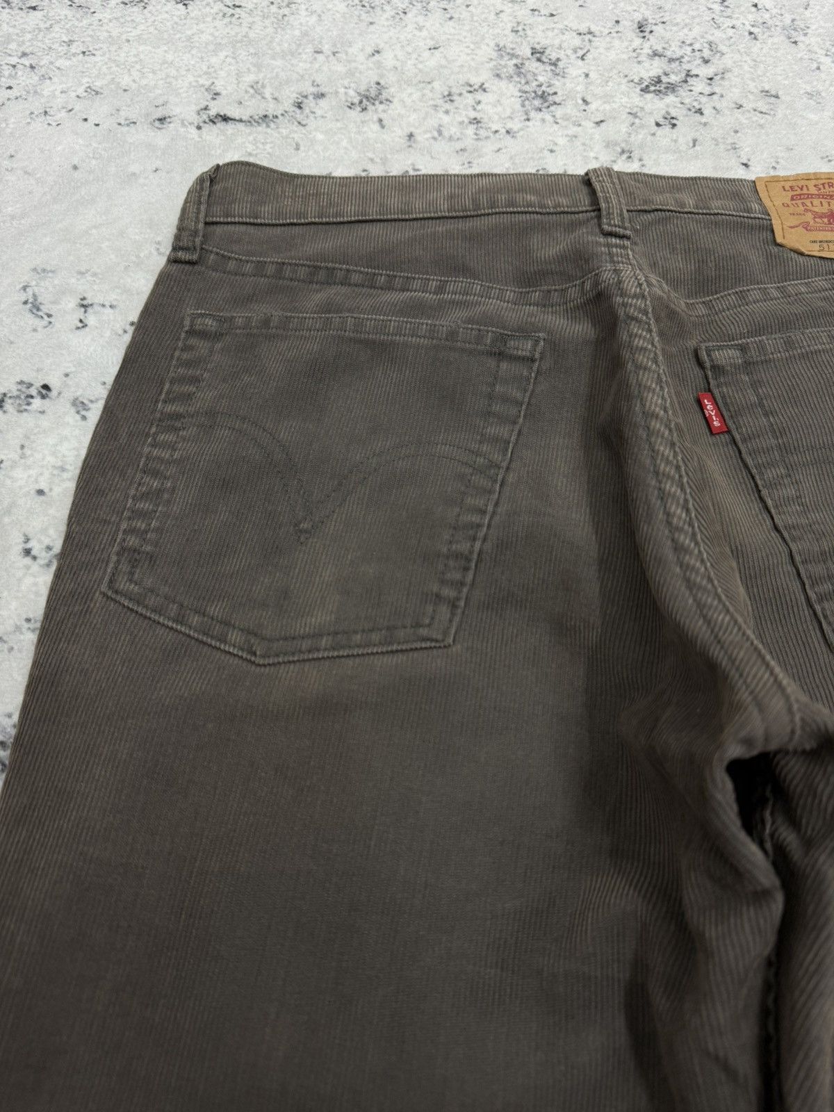 Levi's Vintage Levi’s 517 Grey Corduroy Bootcut Flared Pants Size US 31 - 10 Thumbnail
