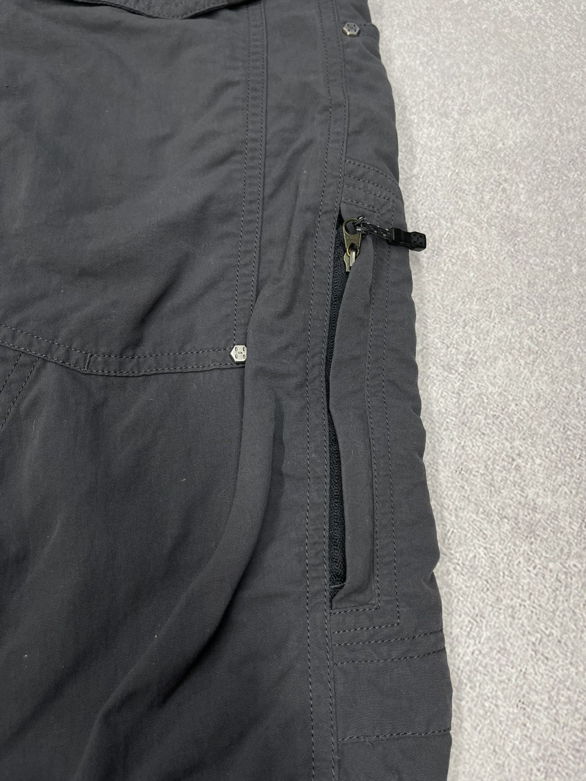 Haglofs Mens Haglofs Nylon Grey Pants Outdoor Gorpcore Size US 34 / EU 50 - 11 Thumbnail