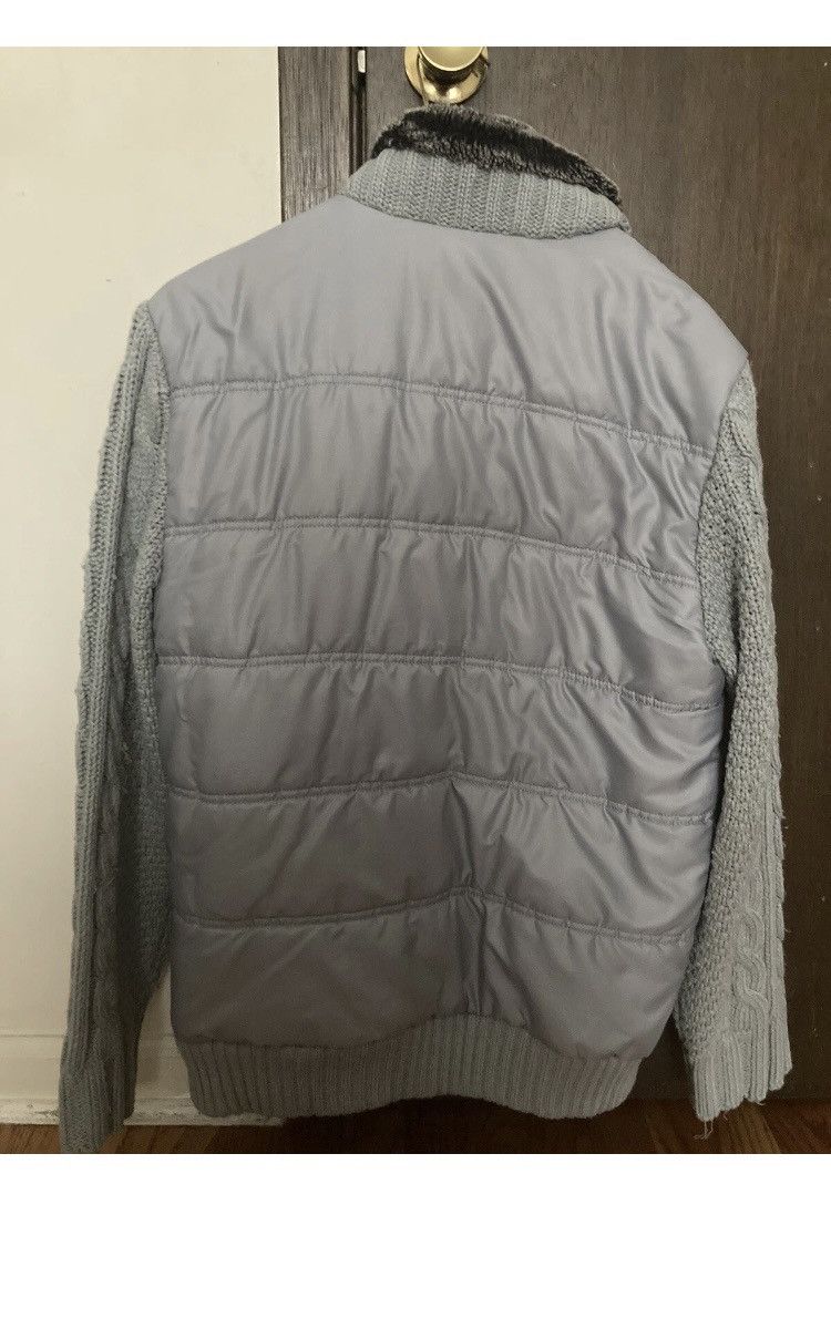 Buffalo David Bitton Buffalo David Bitton Cable Knit Puffer Jacket Blue S Size US S / EU 44-46 / 1 - 4 Thumbnail