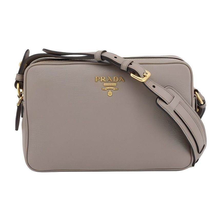 Prada Prada Pebbled Leather Camera Bag Size ONE SIZE - 1 Thumbnail